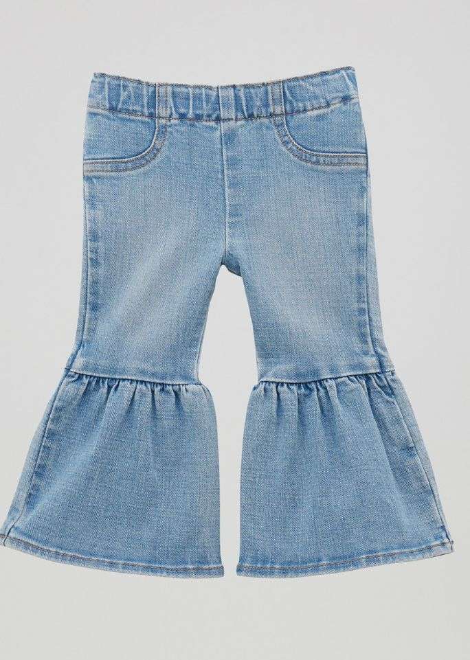 WRANGLER BABY GIRLS LIGHT WASH JEANS- 112379568 Laherradurawwnc.com