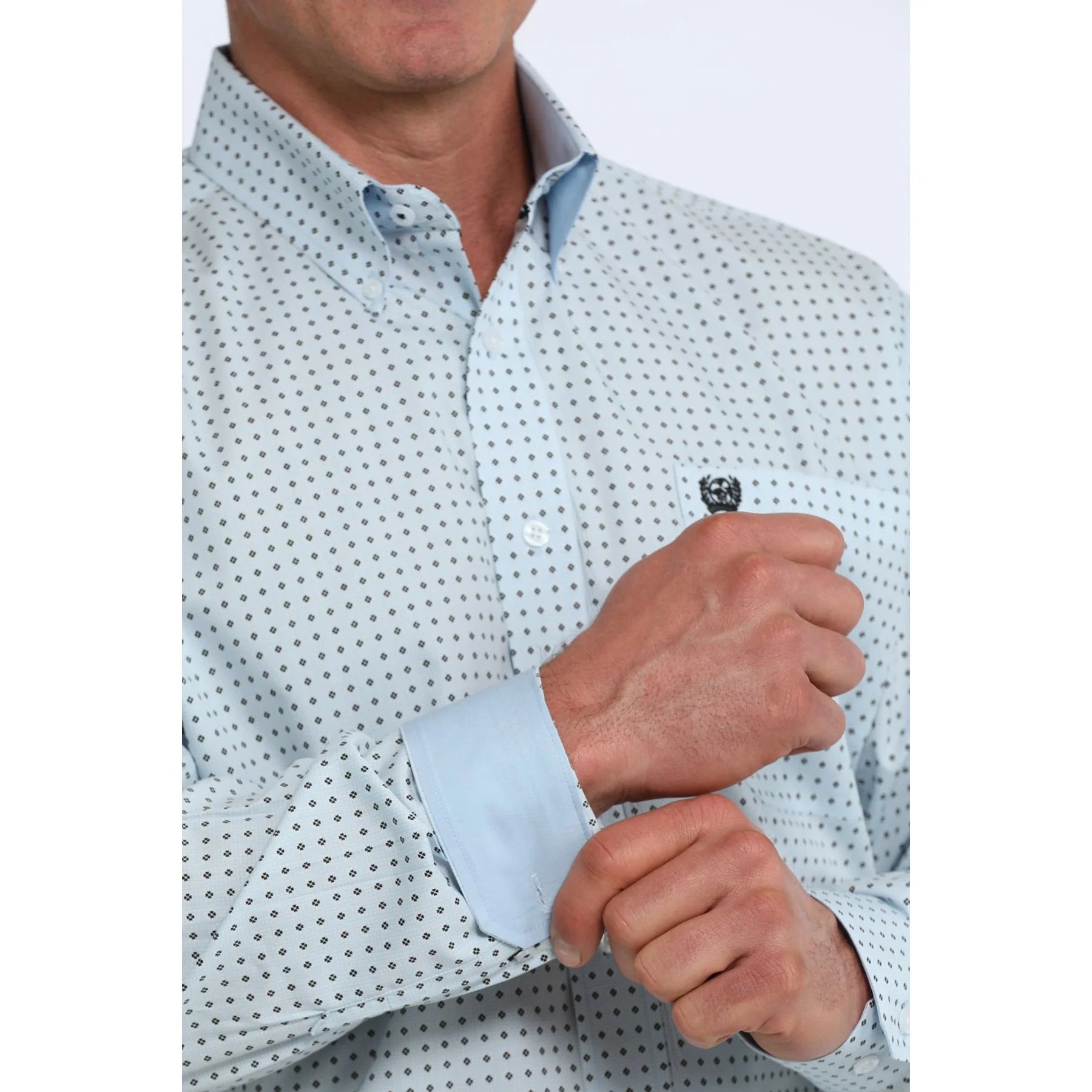 CINCH MENS LIGHT BLUE SHIRT - MTW1106124