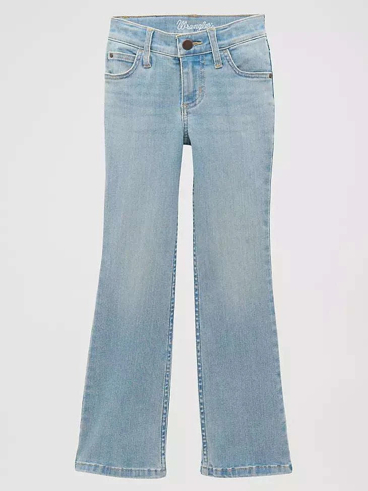 GIRLS WRANGLER JEANS SLIM LIGHT DENIM 112379528 Laherradurawwnc.com
