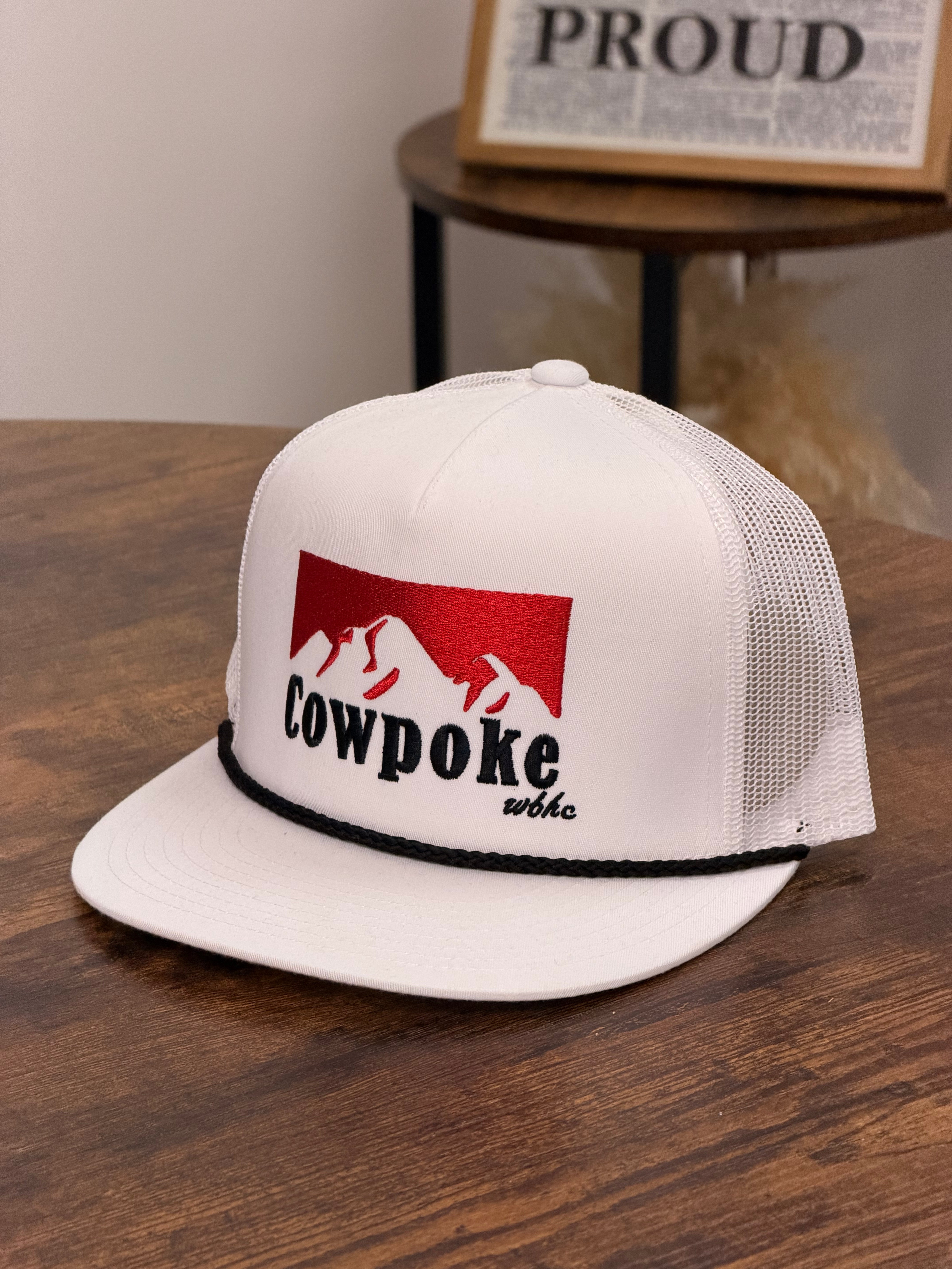 COWPOKE RED AND BLACK