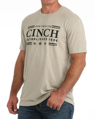 MENS CINCH T-SHIRT KHA-MTT1690746