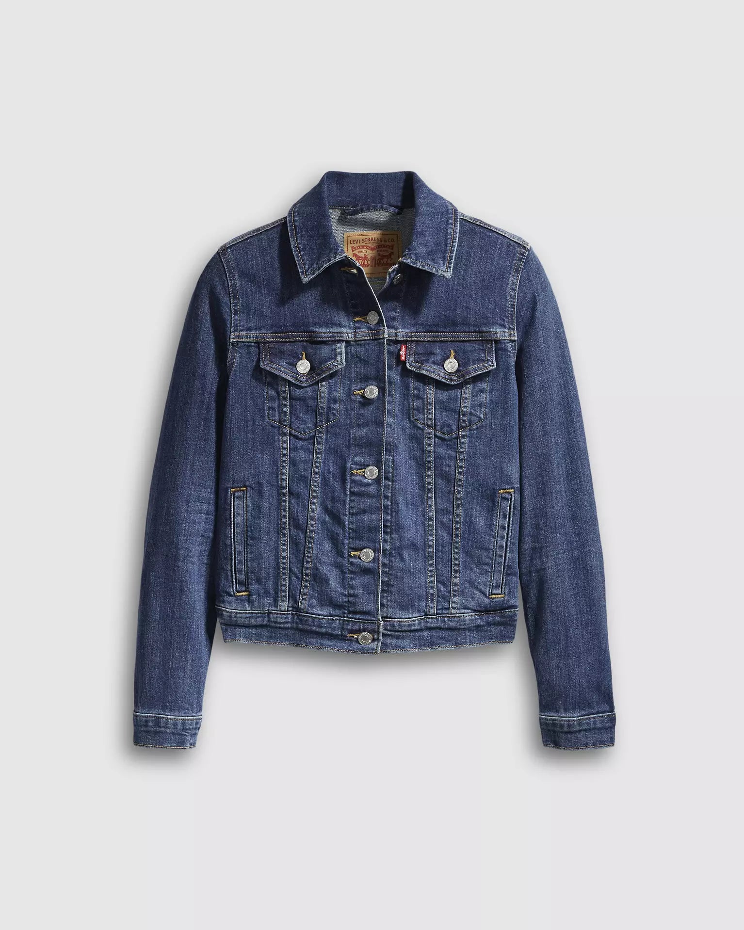 LEV'S ORIGINAL TRUCKER JACKET DEEP BLUE LADIES - 299450014