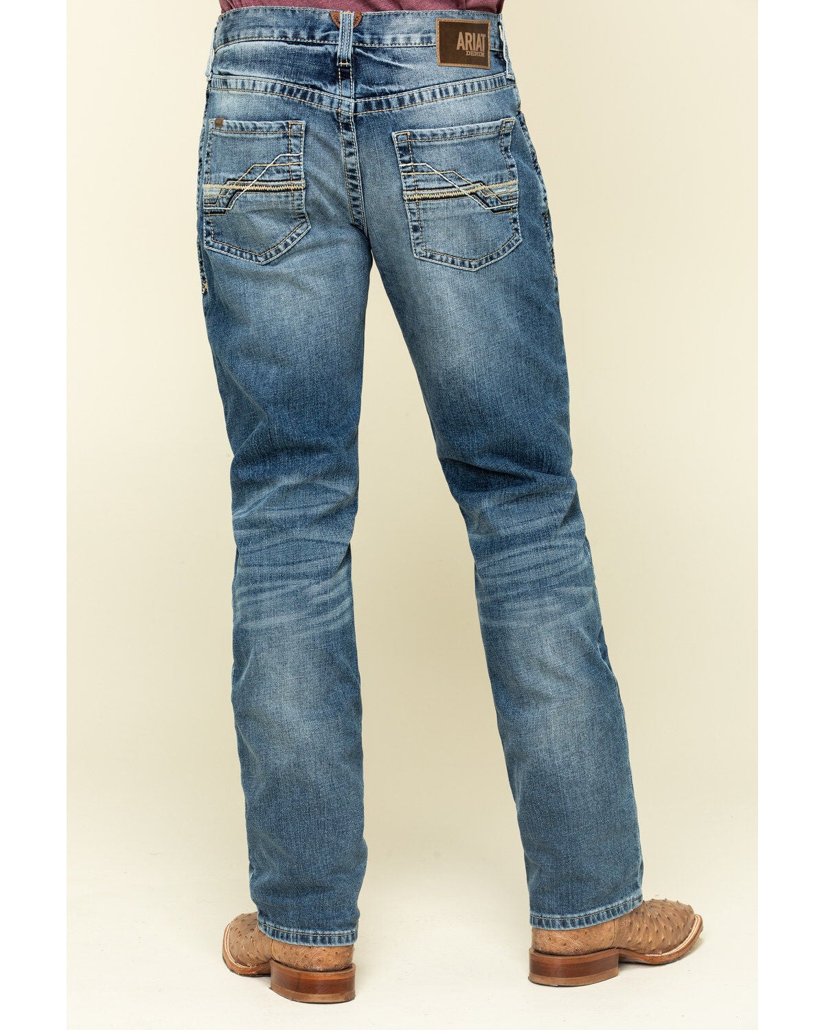 ARIAT MEN’S M4 DAKOTA LOW STACKABLE SLIM STRAIGHT CUT JEAN - 10032086