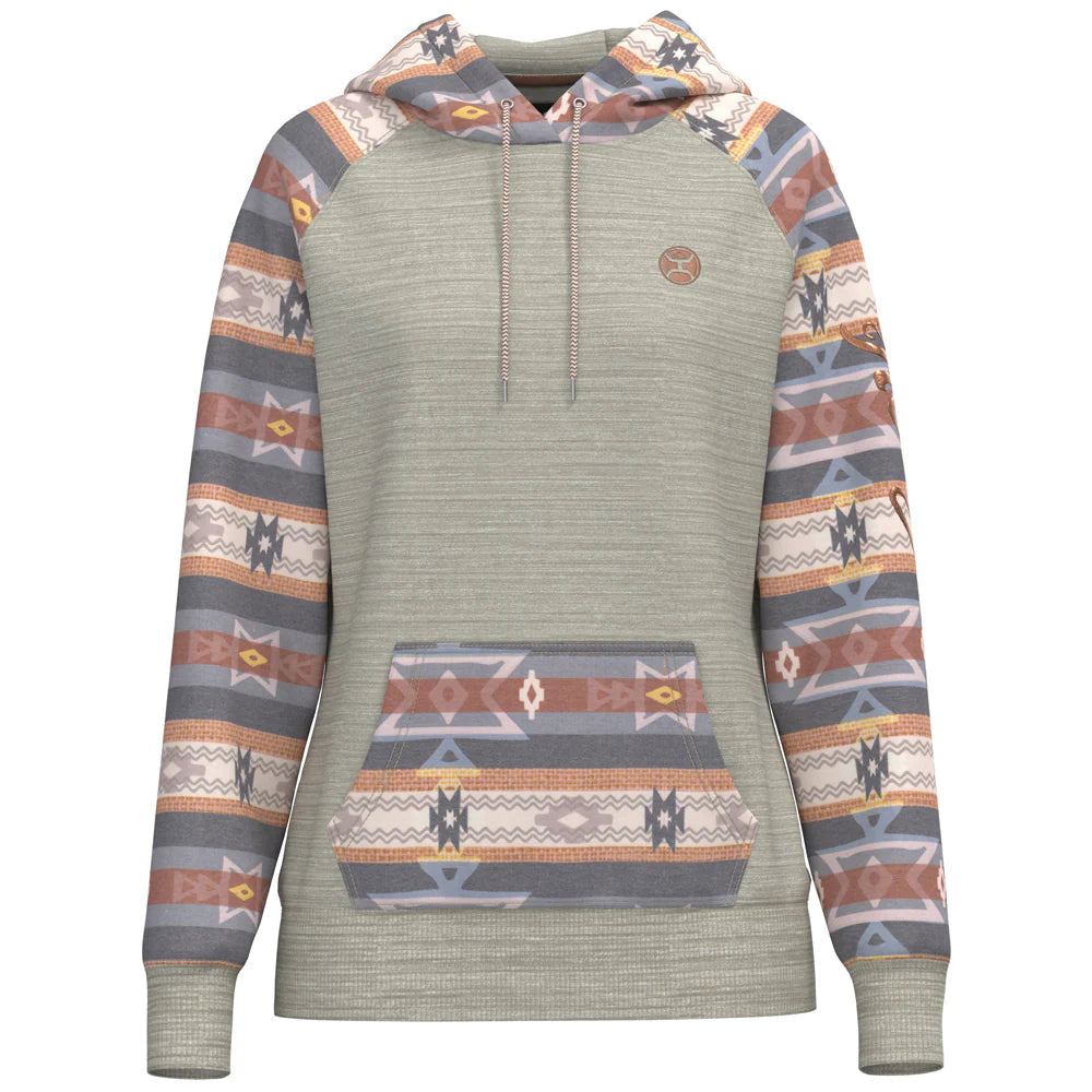 HOOEY SUMMIT LADIES CREAM SPACE DYE HOODY-HH1198CRPK