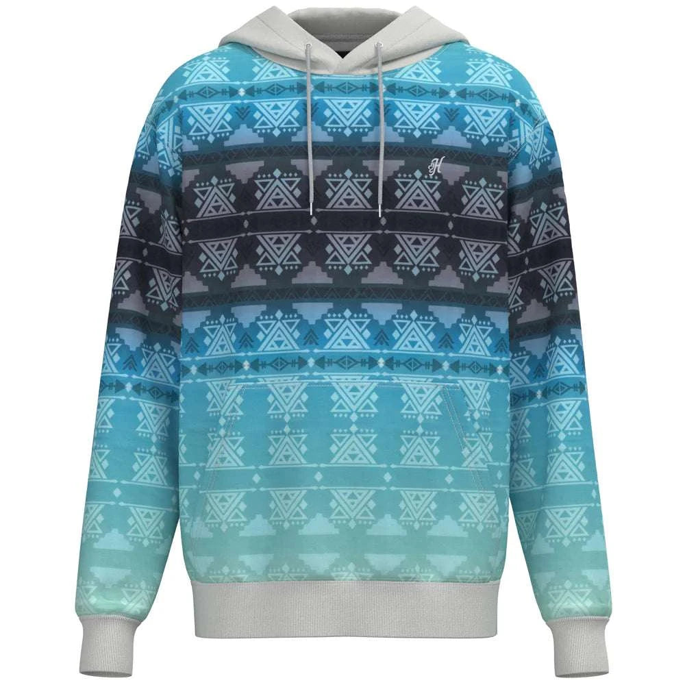 HOOEY MENS HOODIE BLUE MESA-HH1191BLTL Laherradurawwnc.com