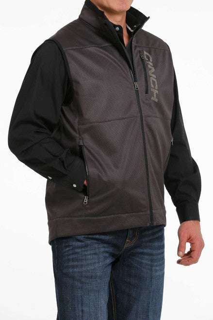 CINCH MENS VEST BLEU-MWV1099009 Laherradurawwnc.com