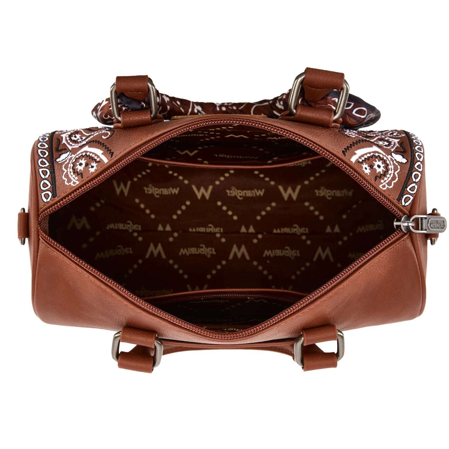 WRANGLER CROSS BODY BROWN 9012BR Laherradurawwnc.com