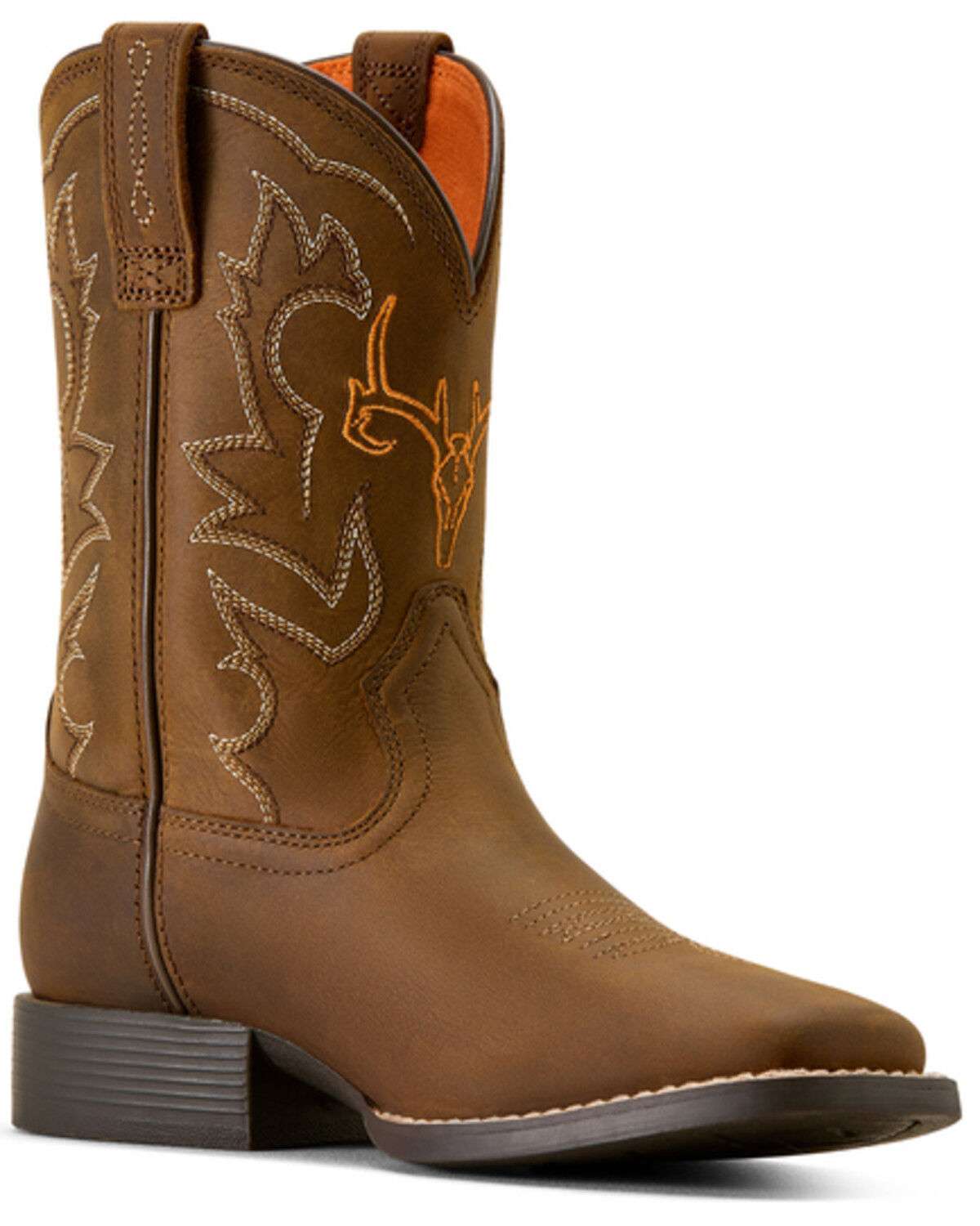 ARIAT KIDS DEER RIDGE DISTRESSED BROWN 10074193 Laherradurawwnc.com