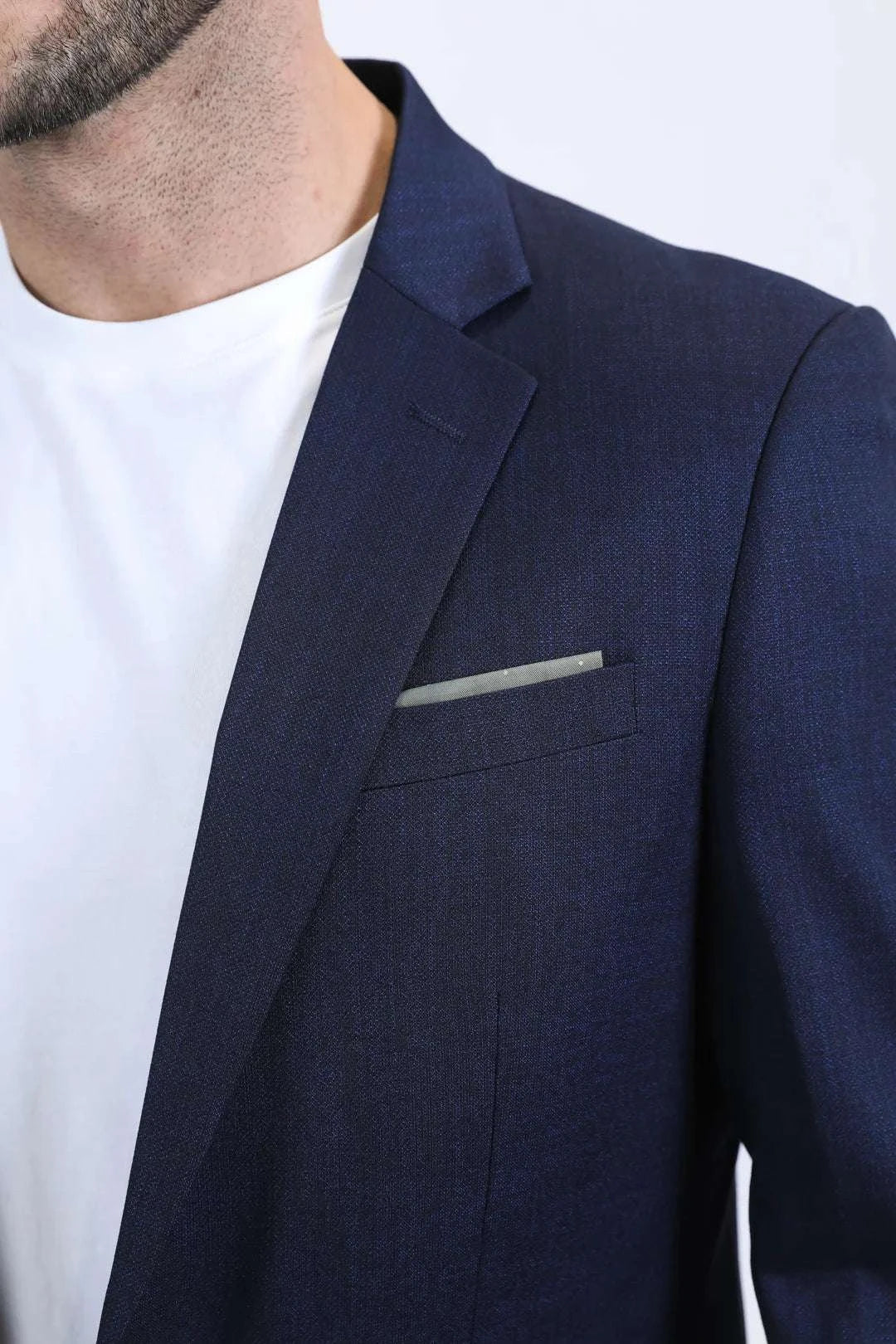 PLATINI MENS MODERN FIT NAVY BLAZER -BLZ10916 Laherradurawwnc.com