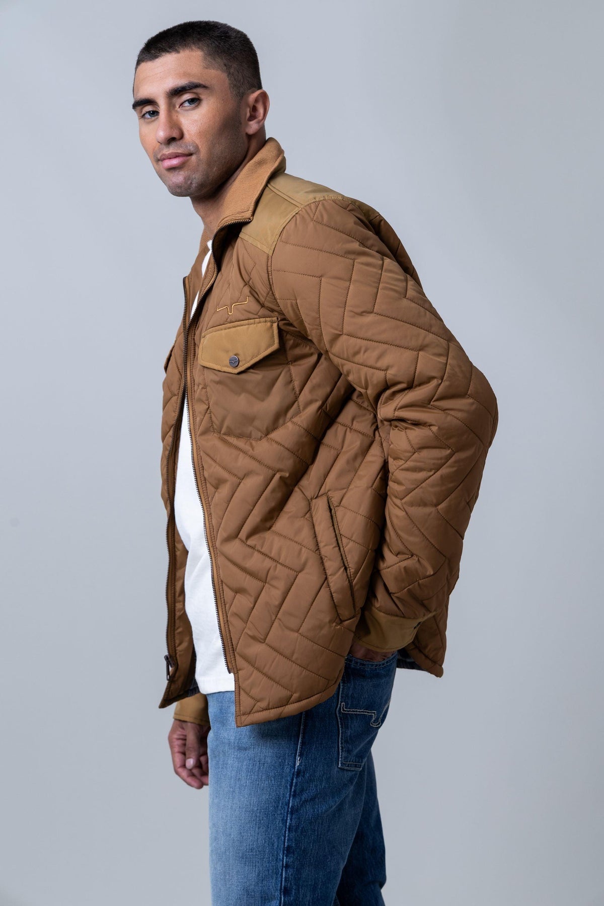 KIMES RANCH MENS SKINK WW BROWN JACKET