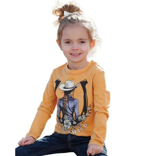 CRUEL GIRL T-SHIRT BABY CTK8860007 YEL Laherradurawwnc.com
