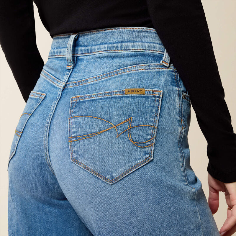ARIAT WOMEN REVEL PALMDALE HIGH RISE WIDE LEG JEANS 10078930
