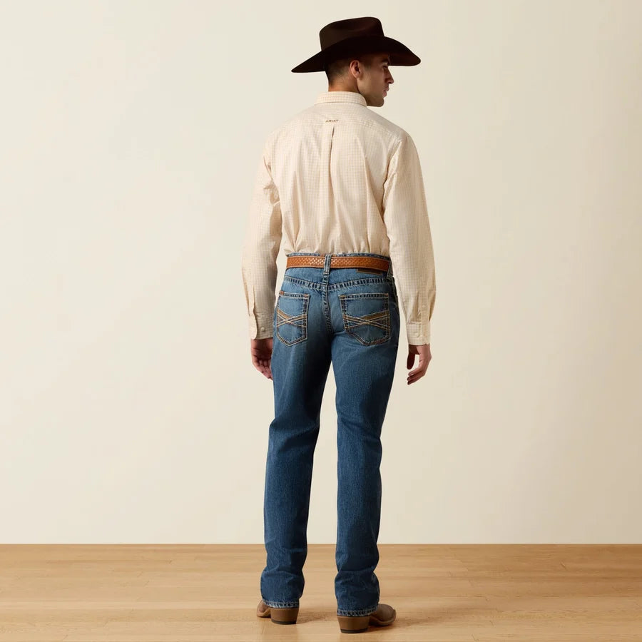 ARIAT MENS M4 XAVIER BOOTCUT JEAN WEATHERFORD— 10080836