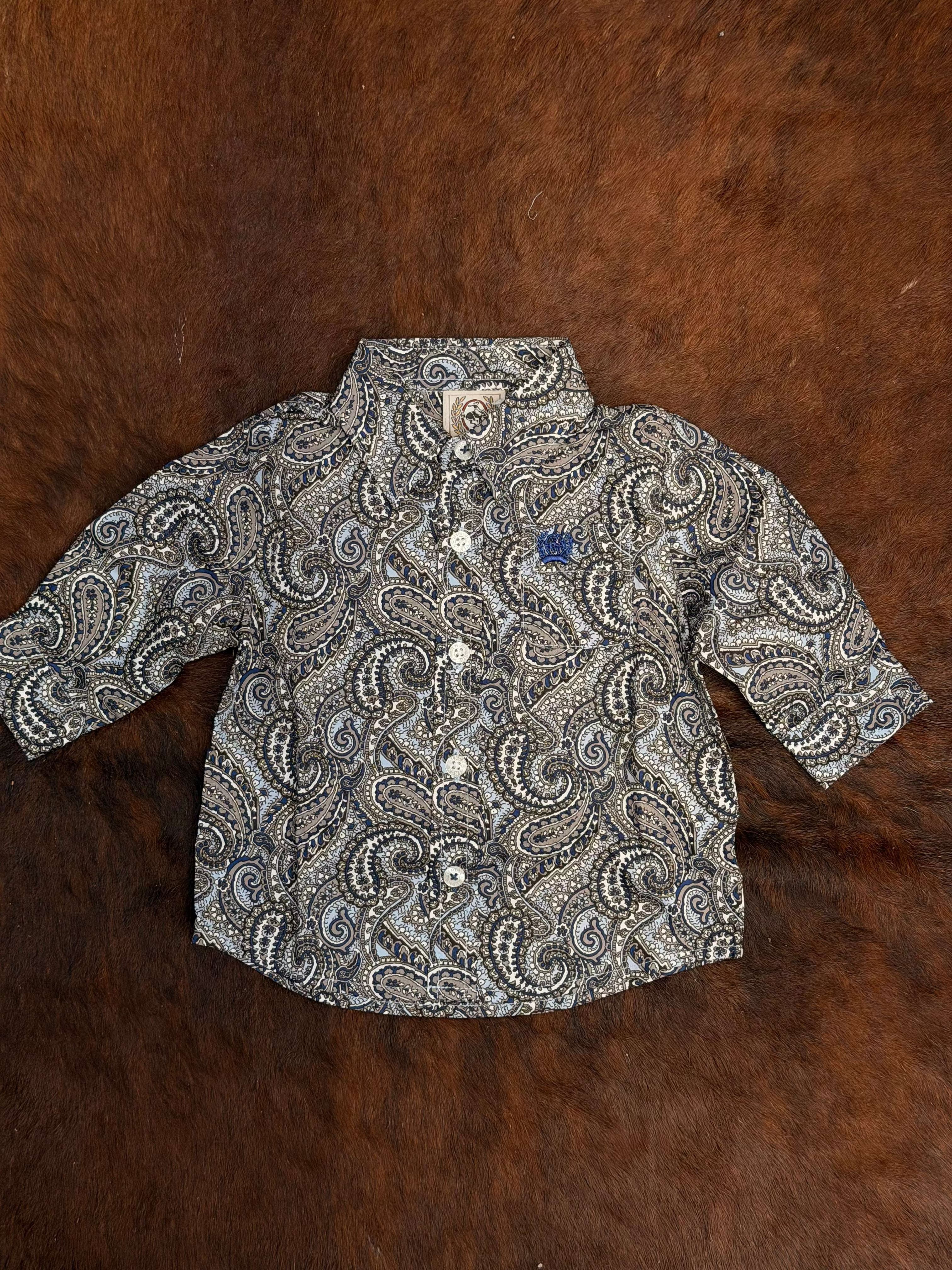 CINCH KIDS LS SHIRT -MTW7062397 Laherradurawwnc.com