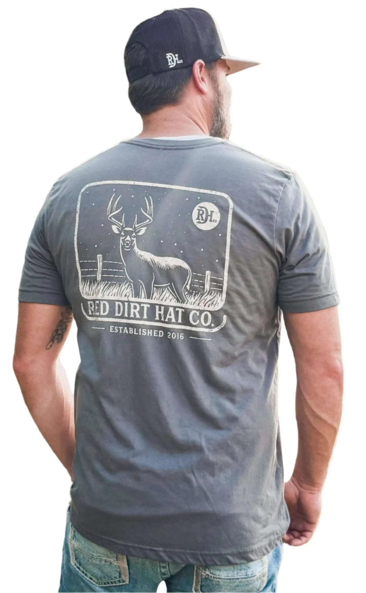 RED DIRT HAT CO. - TSHIRT RDHCT180 BIG BUCK Laherradurawwnc.com
