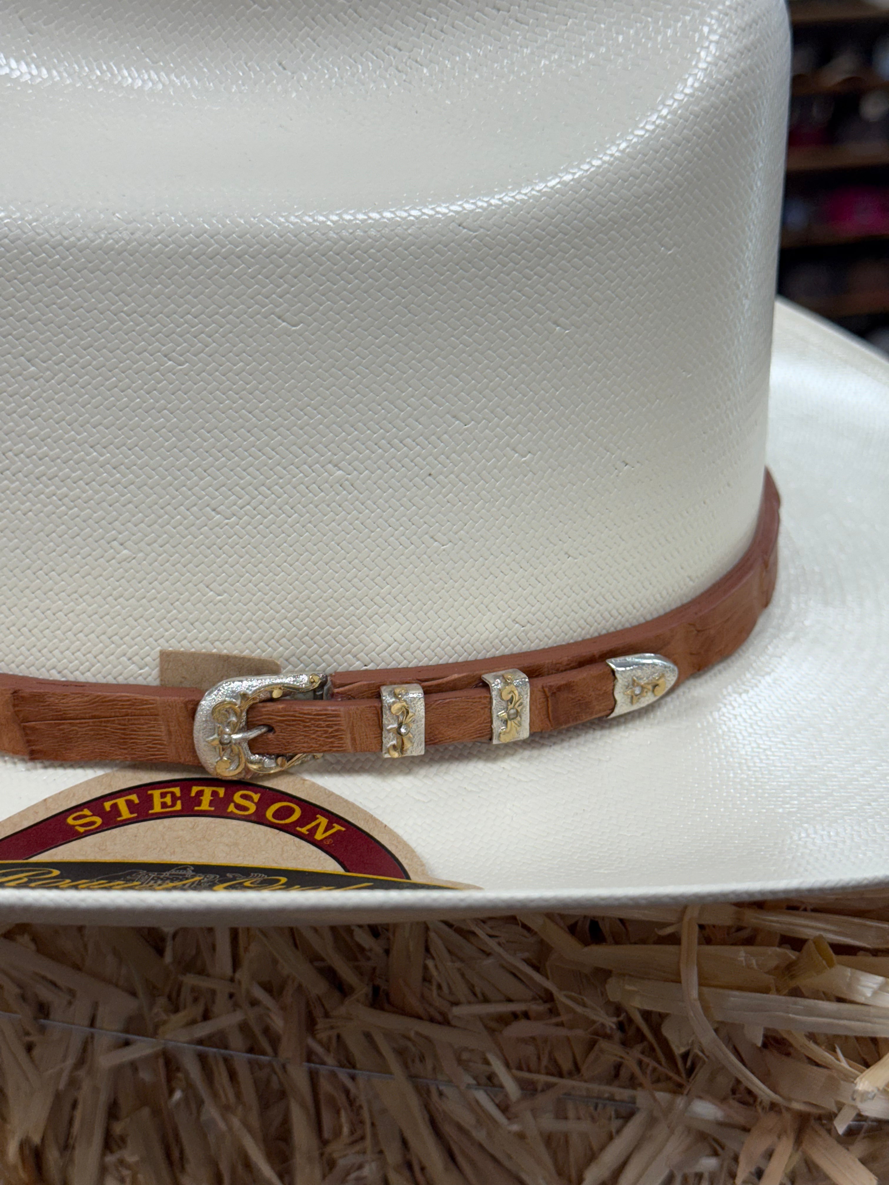 STETSON 5000X SOMBRERO EL JEFE COGNAC PREMIUM COLLECTION SINALOA STYLE