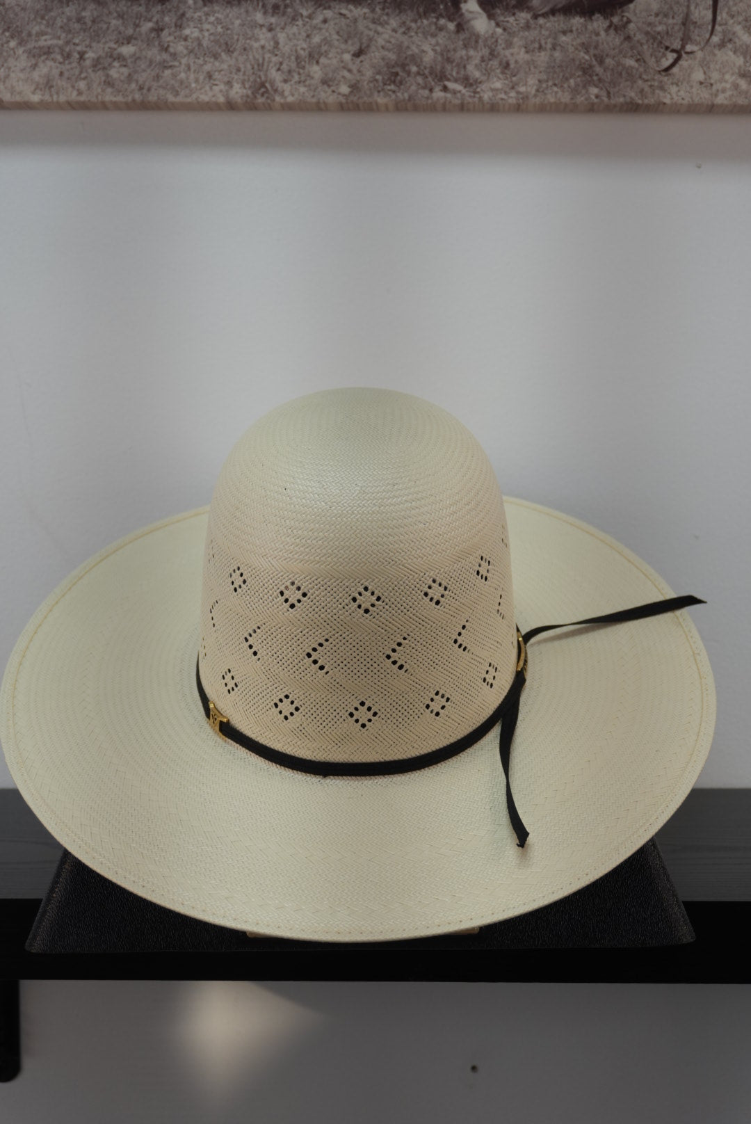 HERRADURA STRAW HAT 100x SVO57 NAPOLES OPEN CROWN
