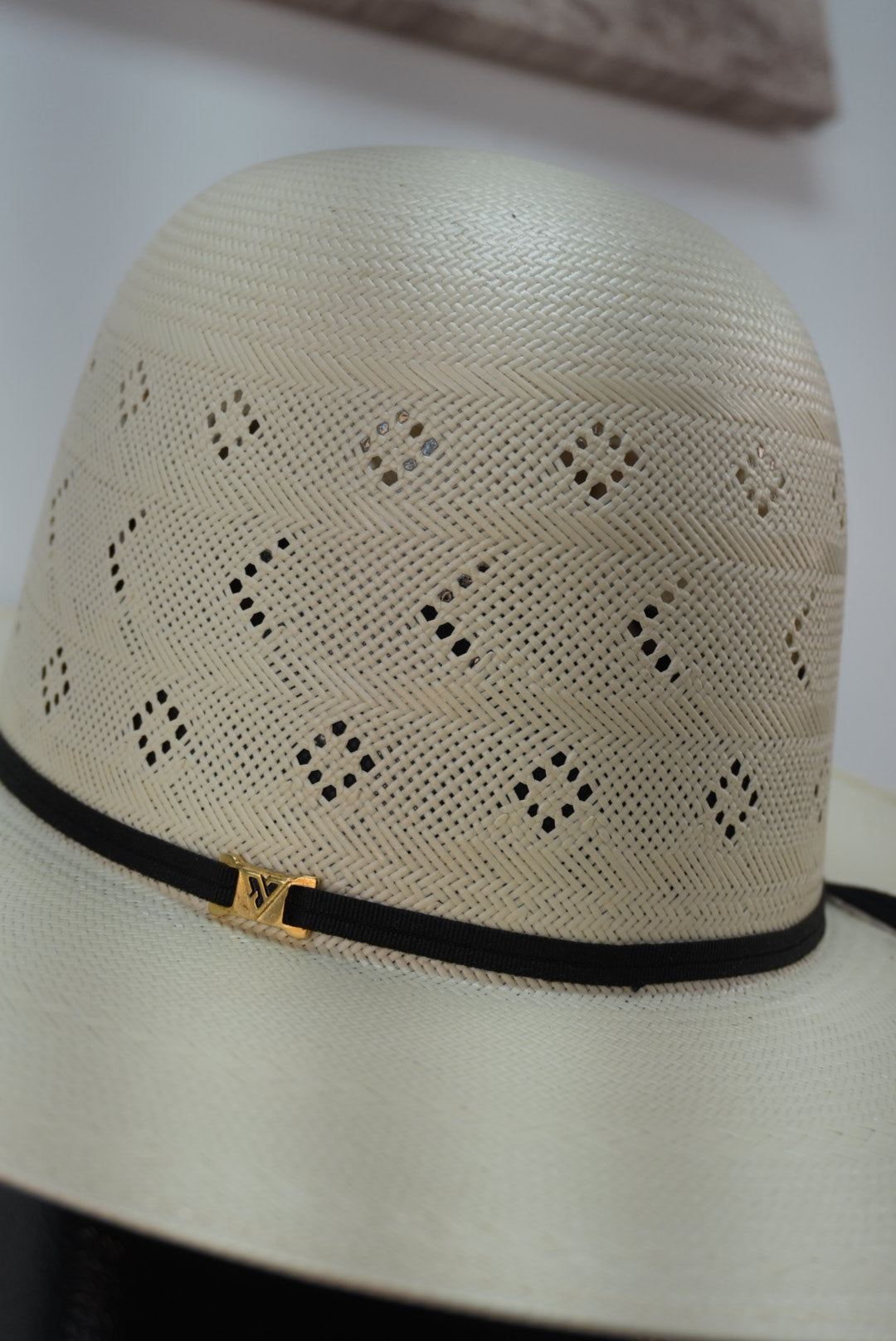 HERRADURA STRAW HAT 100x SVO57 NAPOLES OPEN CROWN