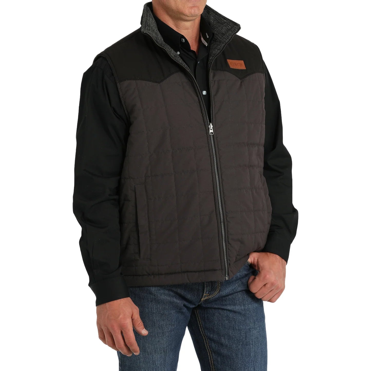 MENS CINCH REVERSIBLE QUILTED VEST- MWV1911001