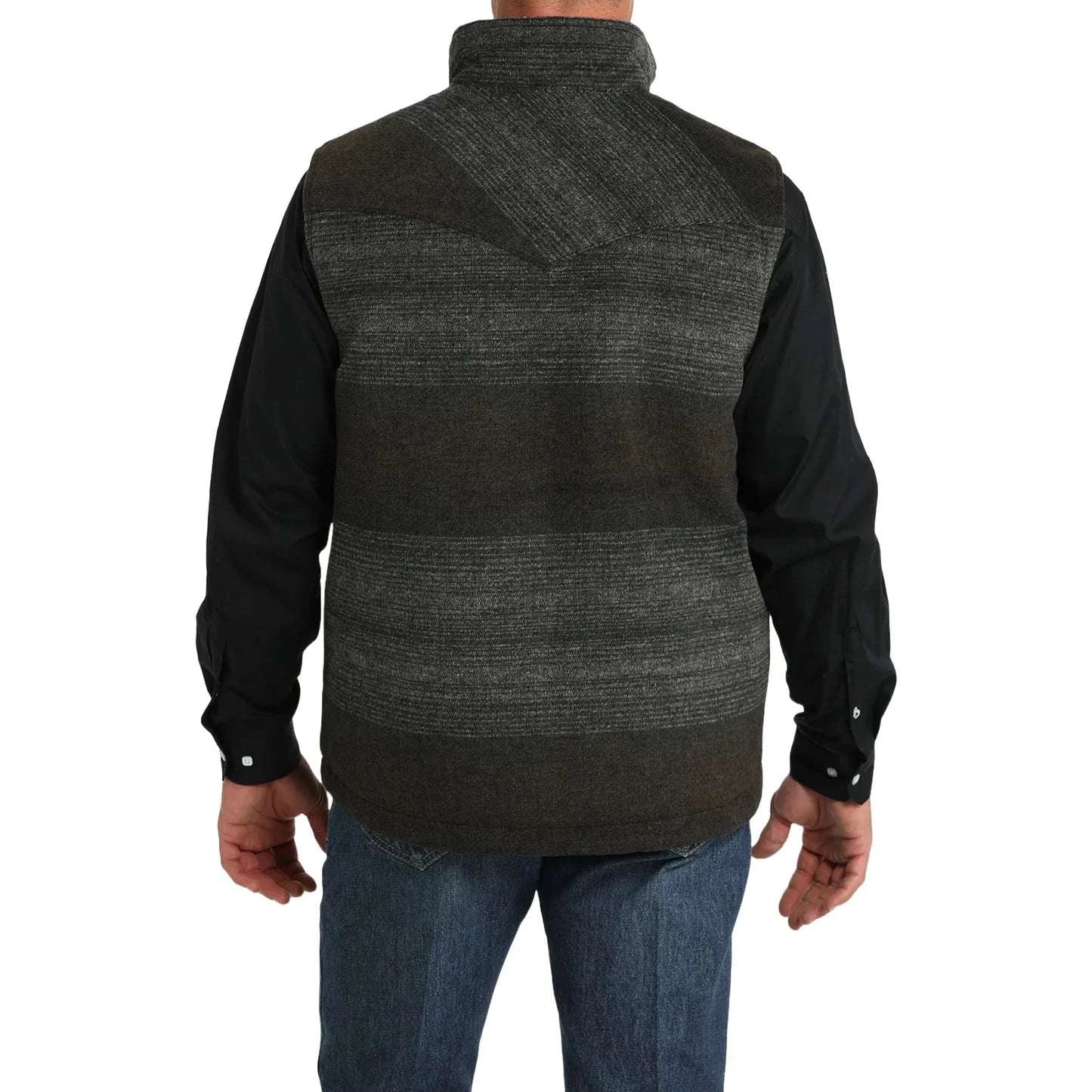 MENS CINCH REVERSIBLE QUILTED VEST- MWV1911001 Laherradurawwnc.com