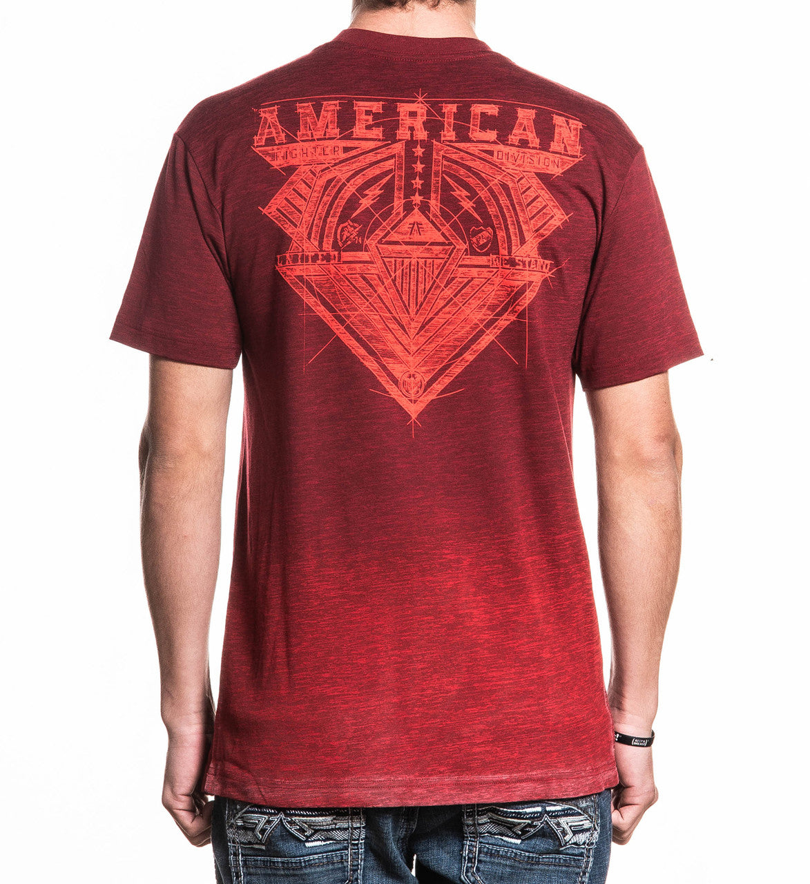 AMERICAN FIGHTER FALLBROOK S/S TEE BU FM16563