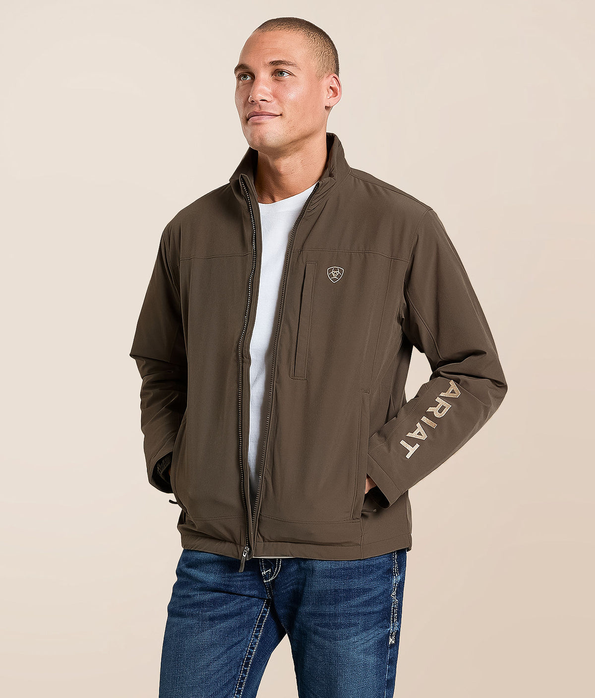 ARIAT MEN’S JAKET PIONNER STRETCHSHELL FOREST NIGHT 10079401