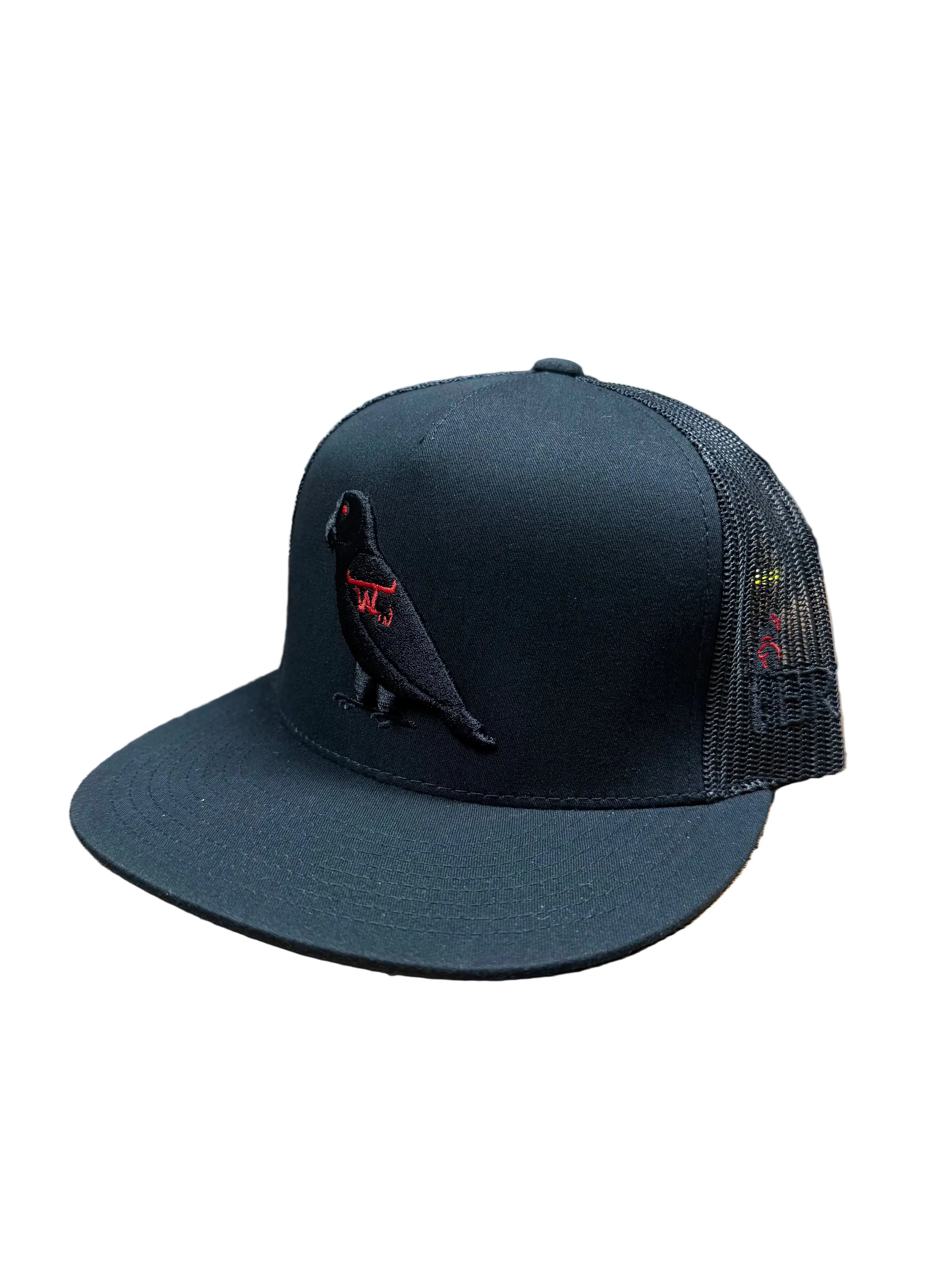TEXAS RANCH BLACK AND RED CAP Laherradurawwnc.com