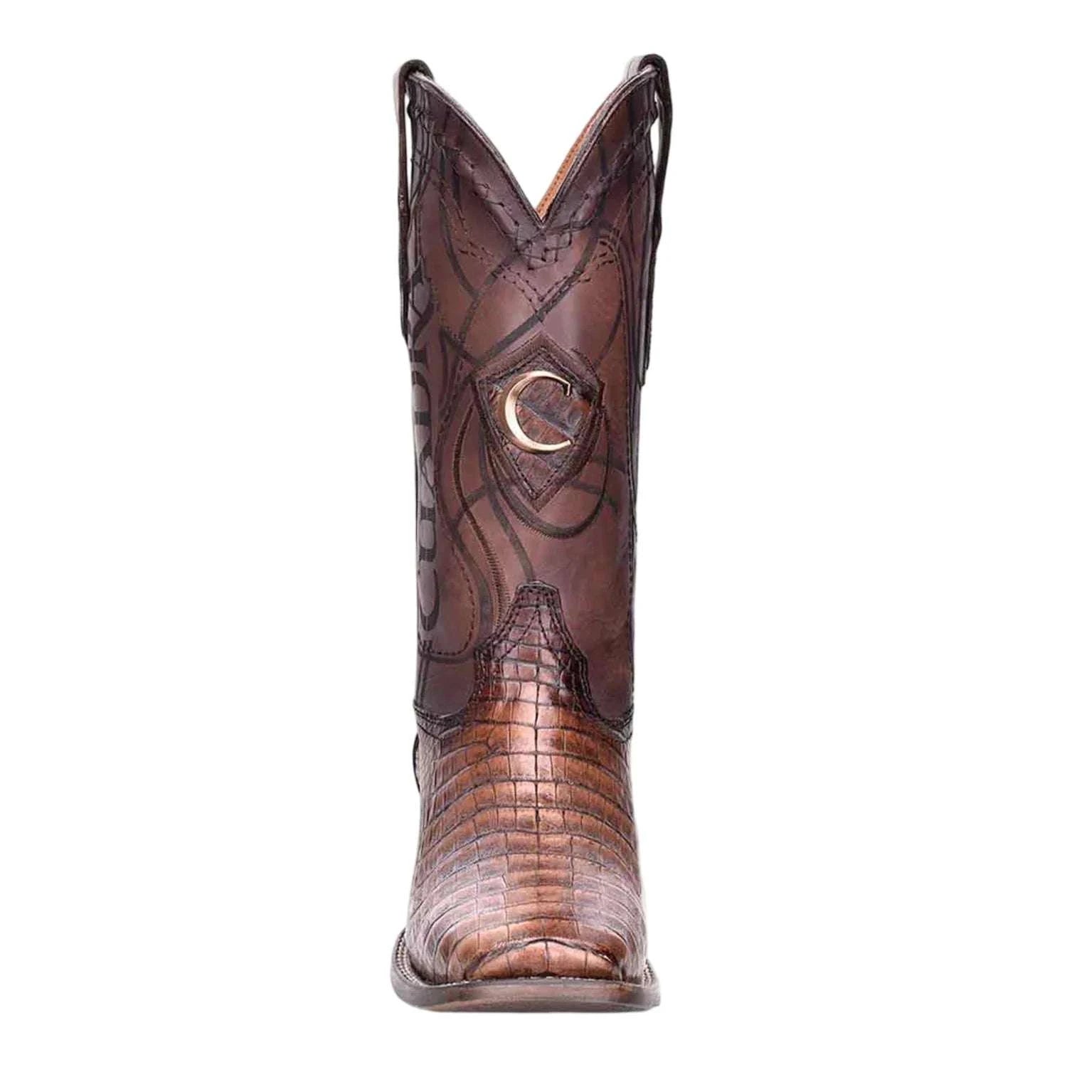 CUADRA BOOT FUSCUS BELLY CAIMAN PORTO MAPLE LASER & EMBROIDERY SQUARE TOE CU620 Laherradurawwnc.com
