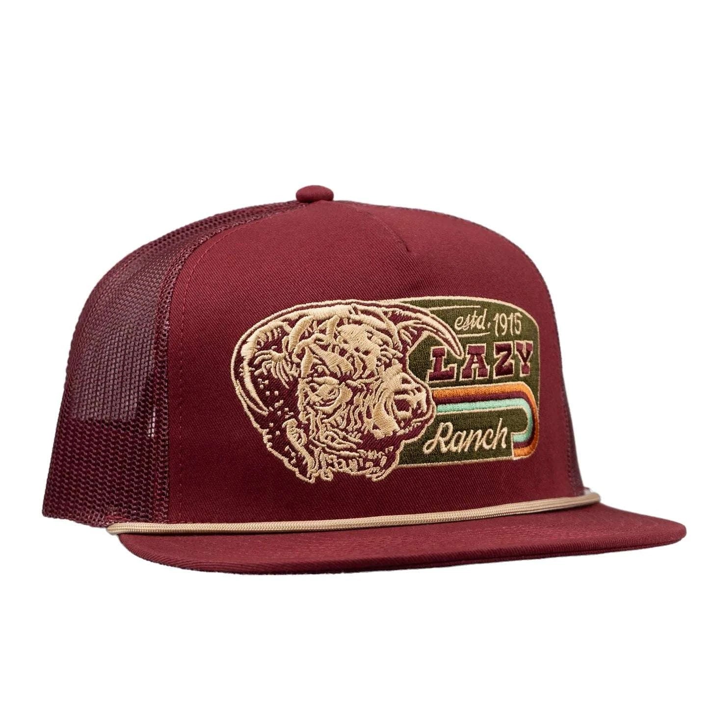 LAZY J CAPS MAROON - MAROON4 Laherradurawwnc.com