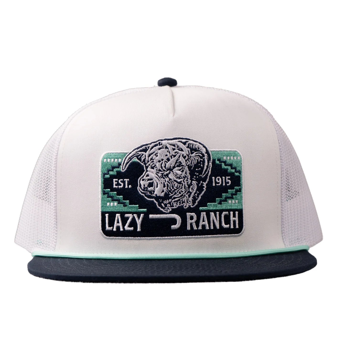 LAZY J CAPS WHITE- WHTNVY4