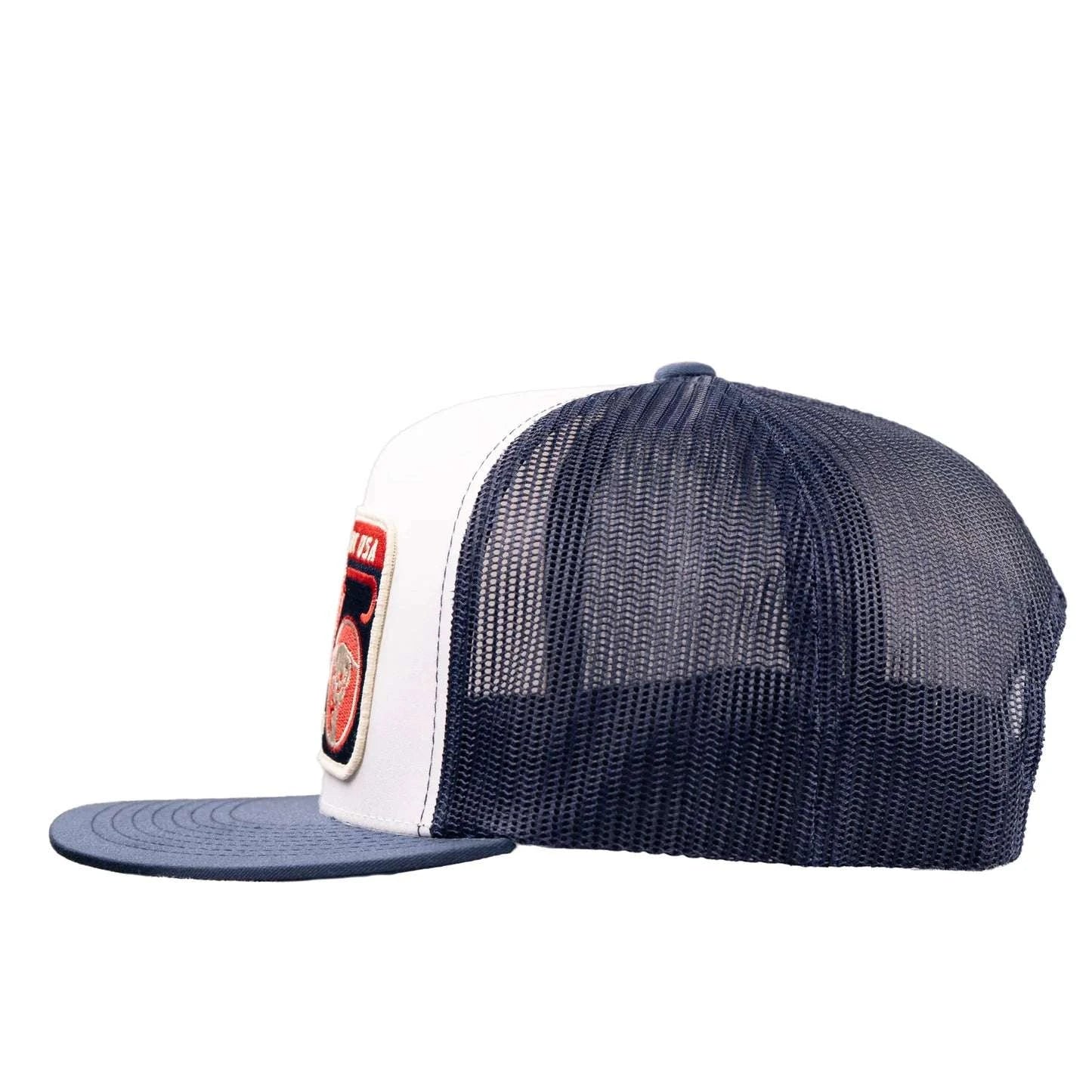 LAZY J CAPS WHITE-NAVY-WHTNVY4 Laherradurawwnc.com
