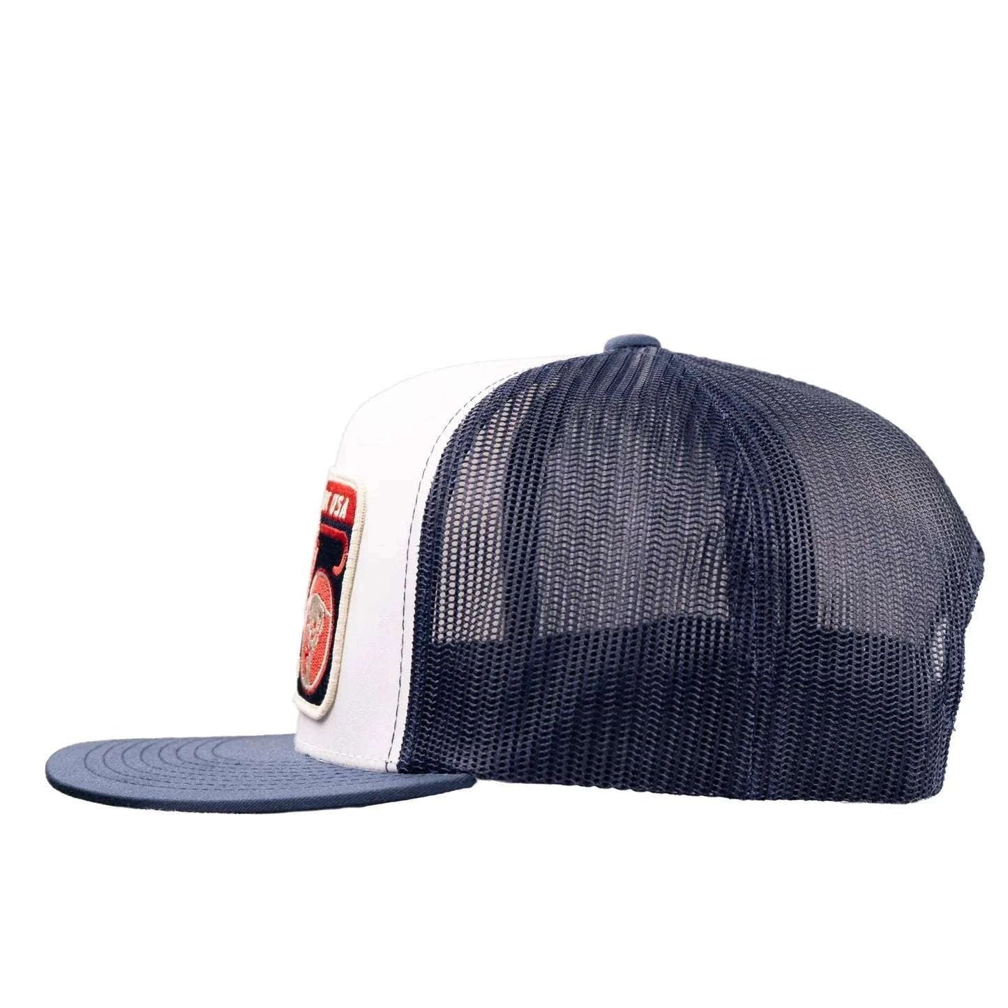 LAZY J CAPS WHITE-NAVY-WHTNVY4 Laherradurawwnc.com
