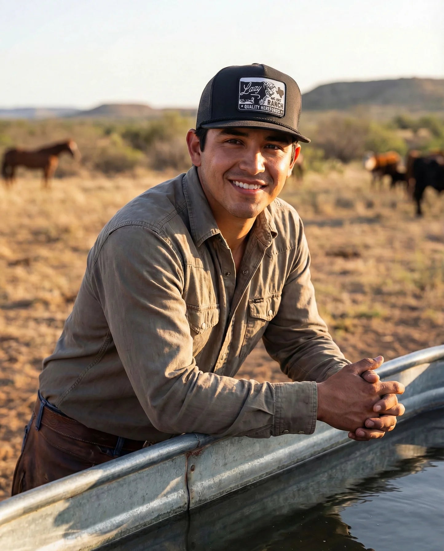 LAZY J CAPS BLACK-BLK4