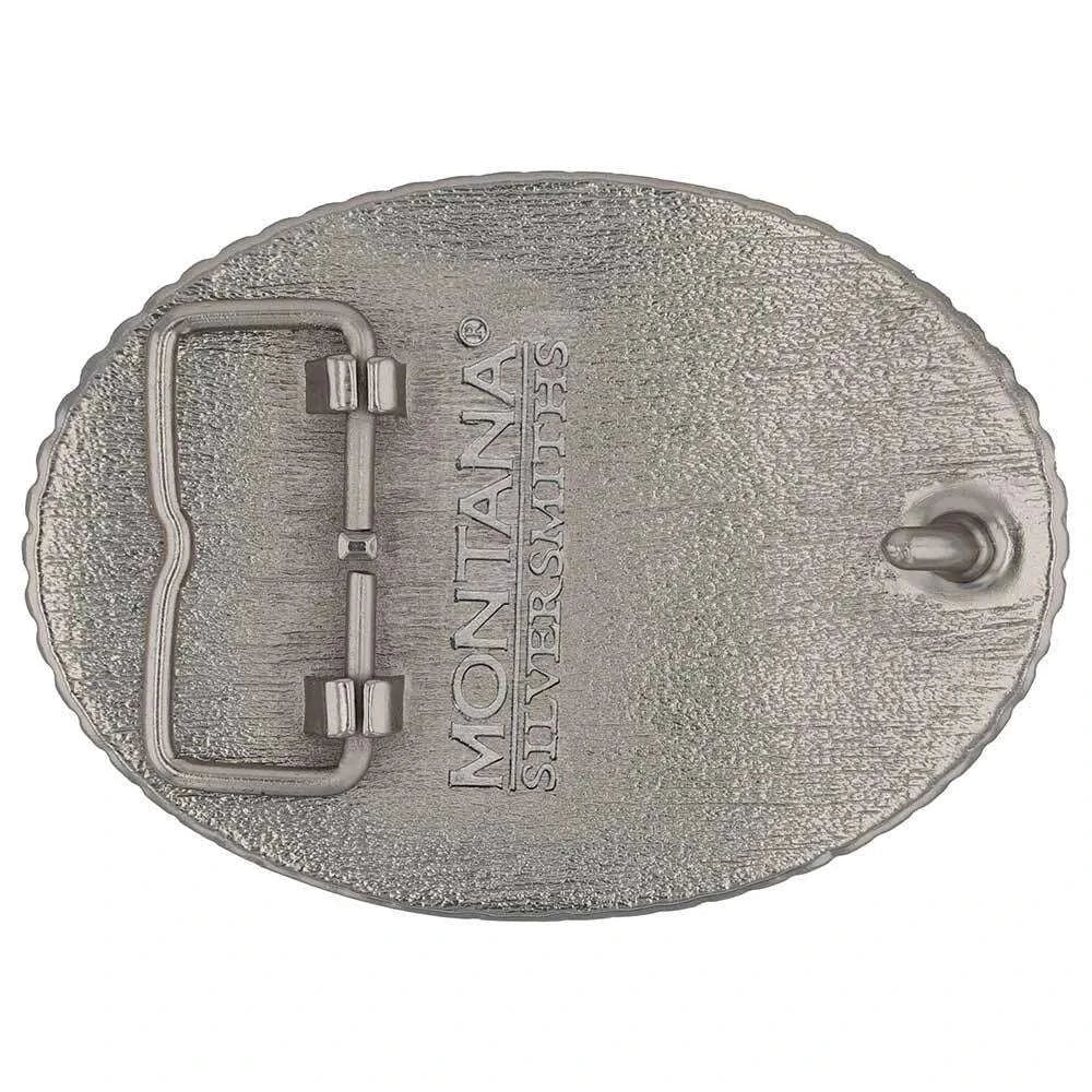 MONTANA SILVERSMITH OVAL STATE OF TEXAS BUCKLE 60811TXP2 Laherradurawwnc.com