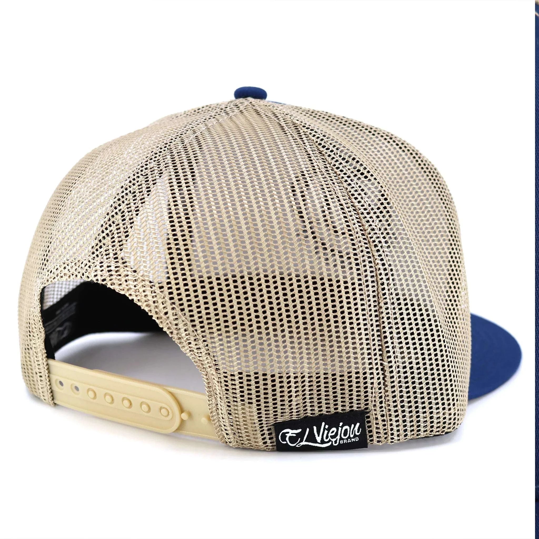 EL VIEJON NAVY- BROWN-CUERDA Laherradurawwnc.com