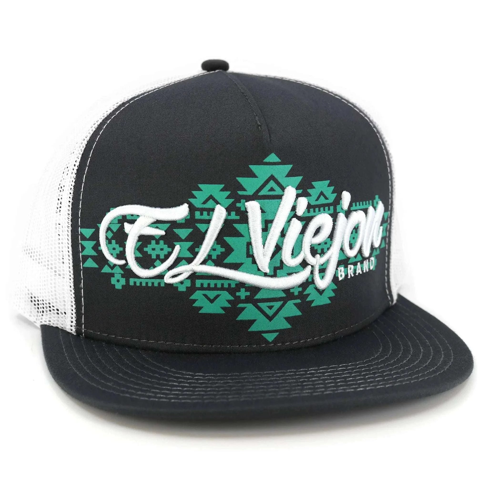 EL VIEJON WHITE- CHARCOAL YUCCA BRAND Laherradurawwnc.com
