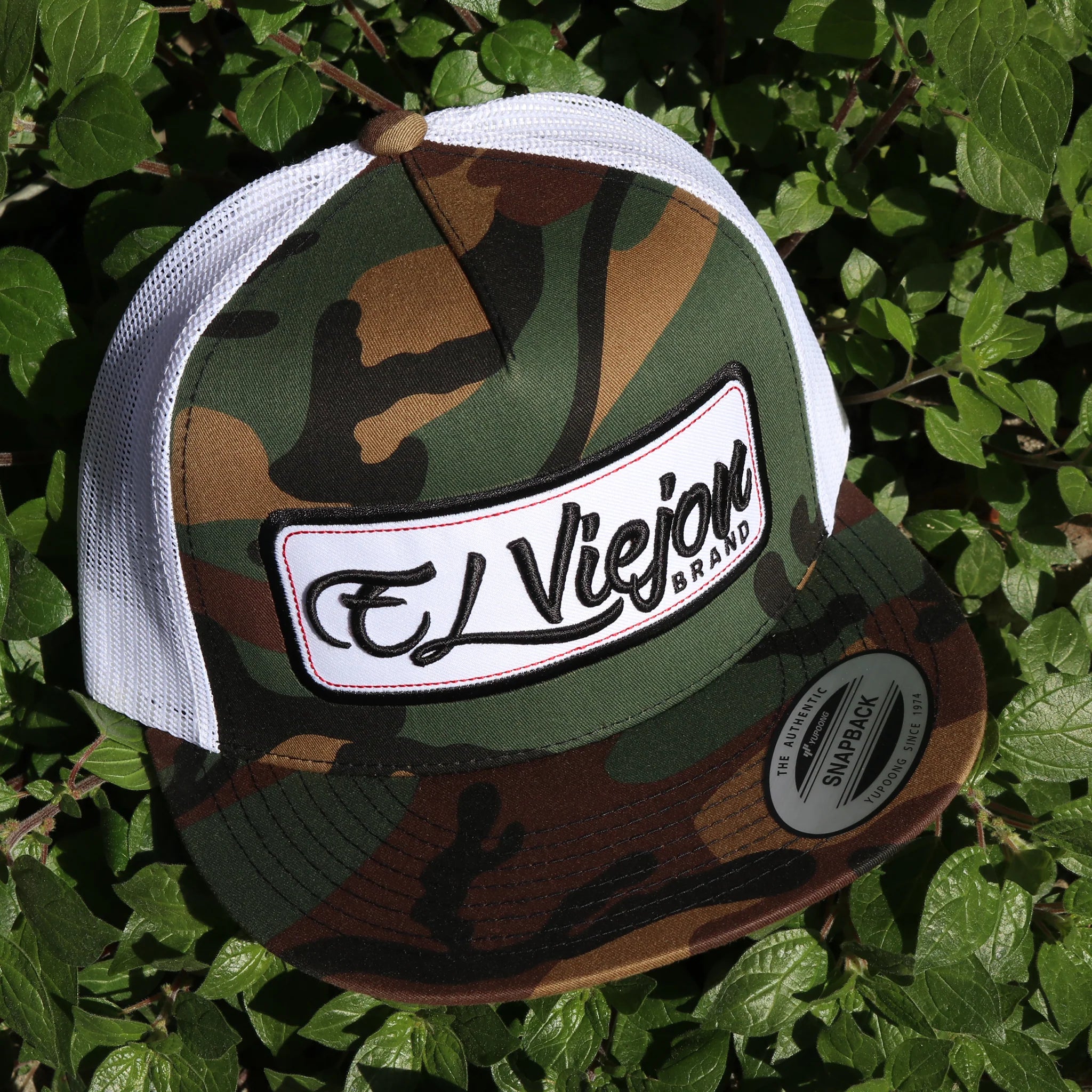 EL VIEJON CAMO/WHITE FLAT