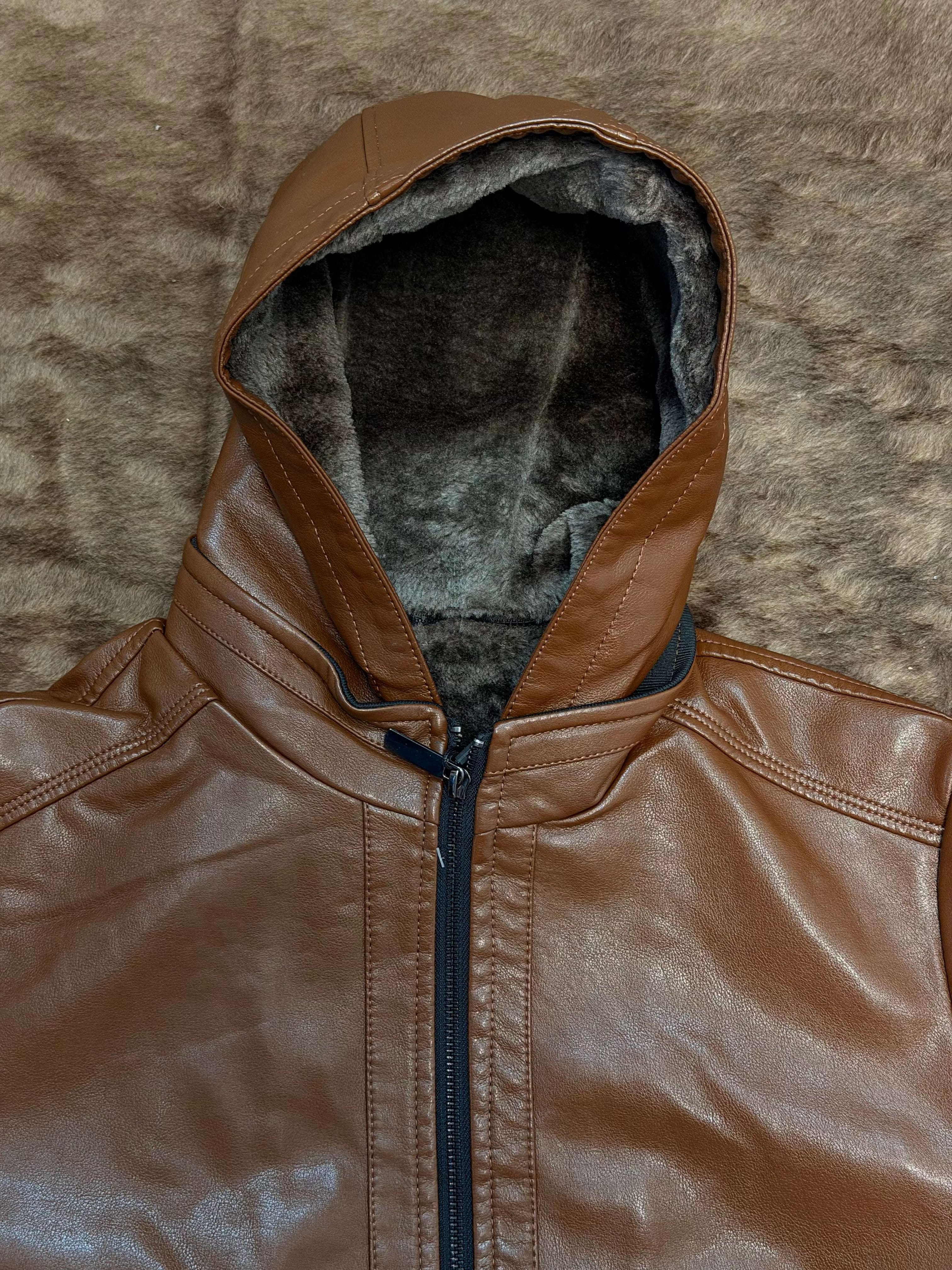 (DE-NIKO COGNAC LEATHER JACKET MP-2201 Laherradurawwnc.com