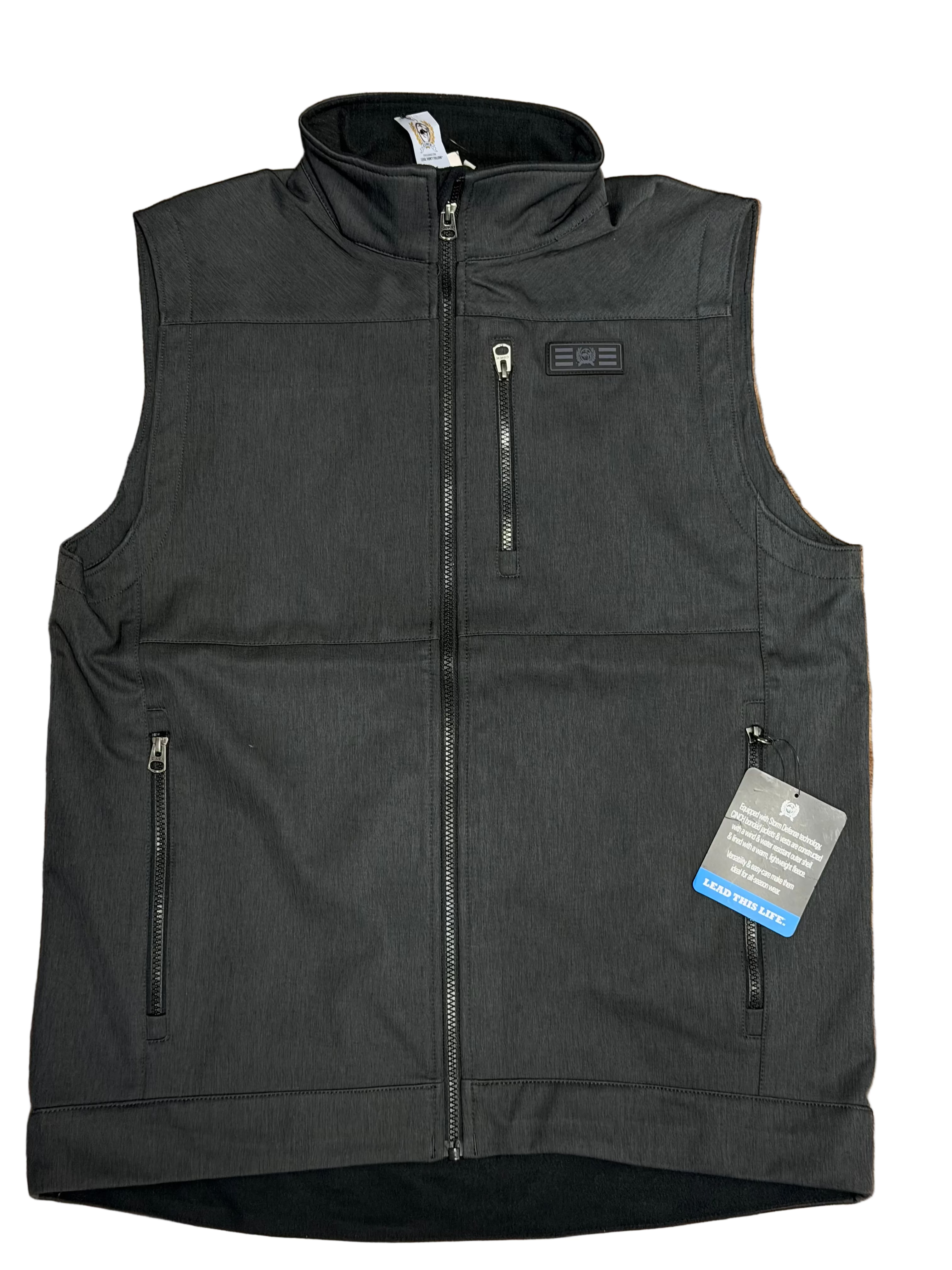 MEN’S CINCH VEST BLACK MWV1515019 BLK