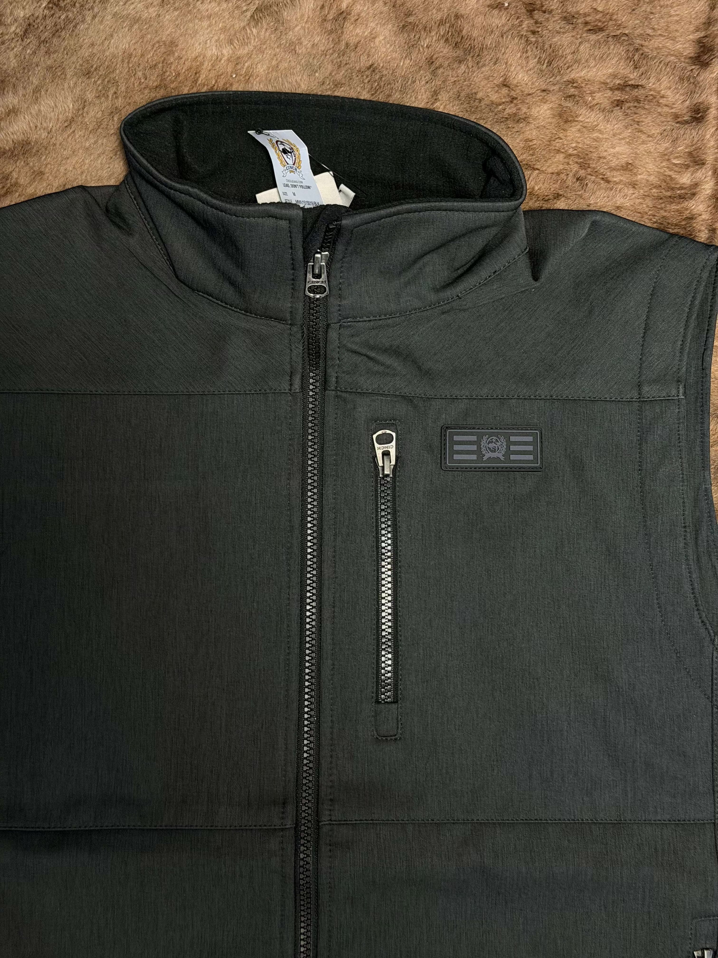 MEN’S CINCH VEST BLACK MWV1515019 BLK Laherradurawwnc.com