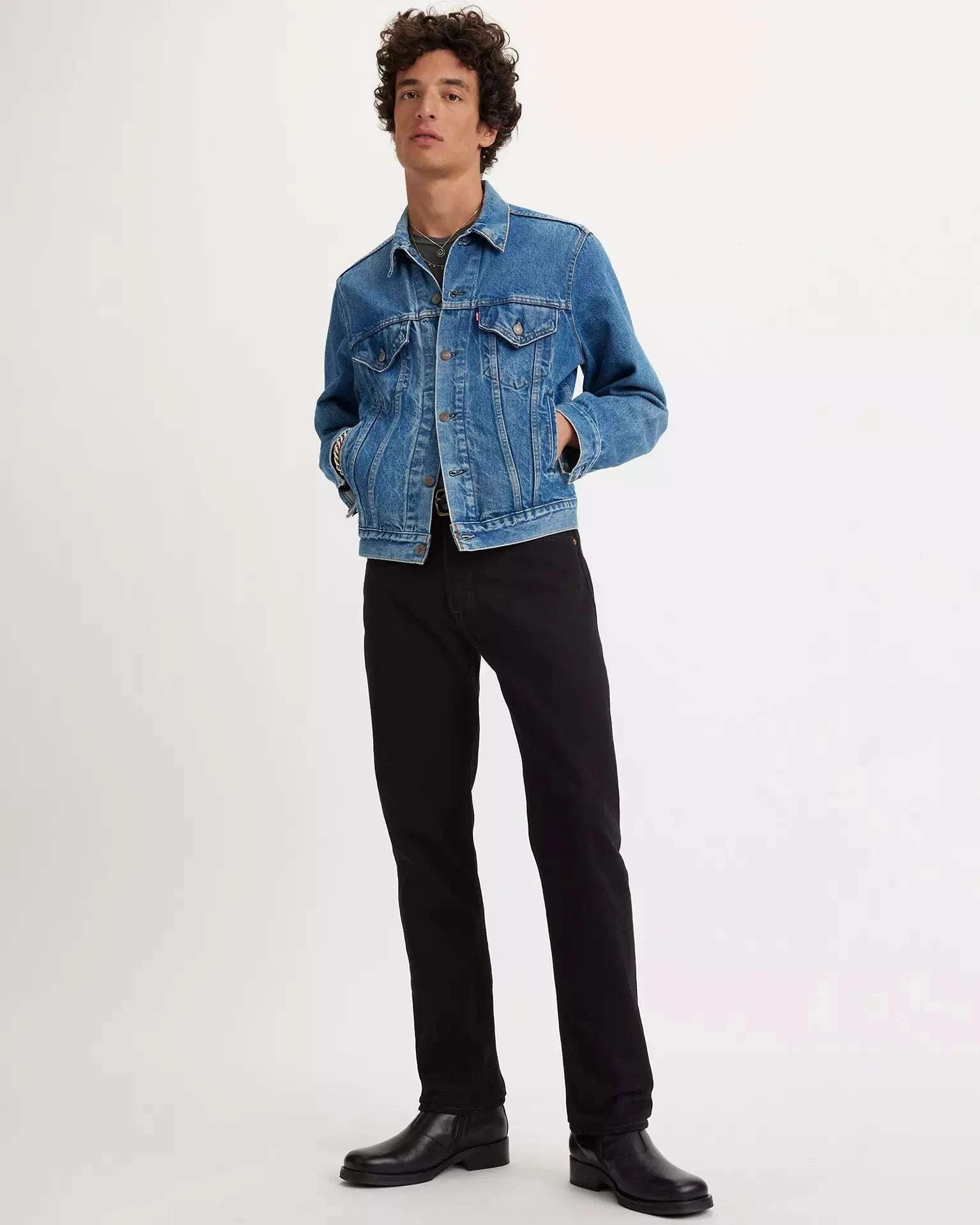 Levi’s men’s 501 Original Straight Leg Jeans- Black 005010660 Laherradurawwnc.com