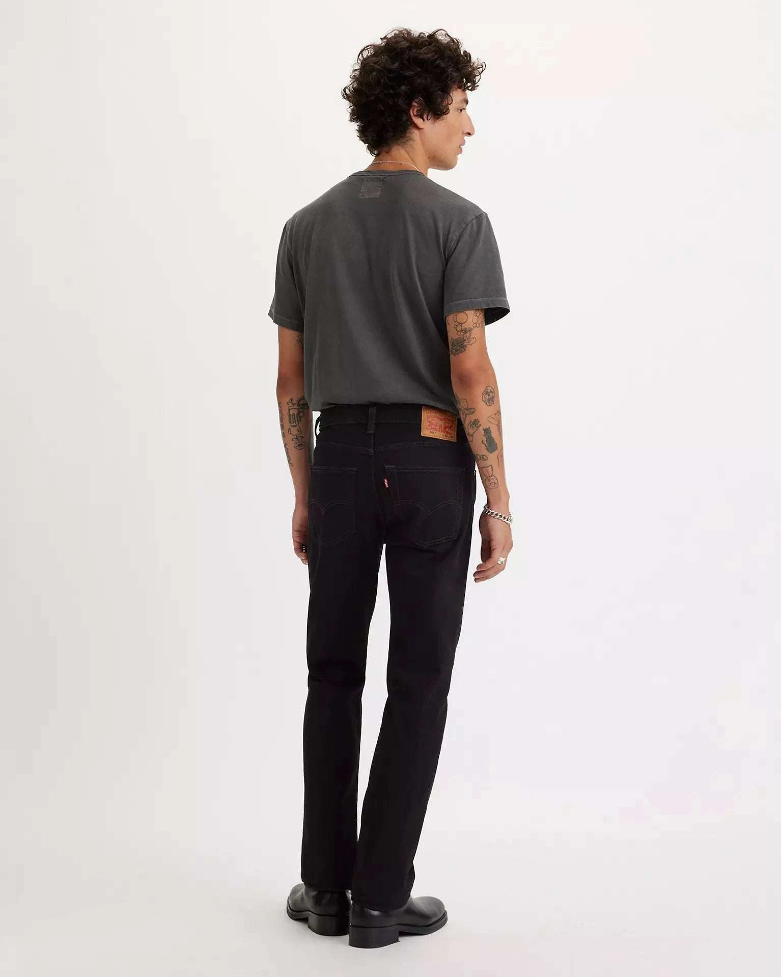 Levi’s men’s 501 Original Straight Leg Jeans- Black 005010660 Laherradurawwnc.com