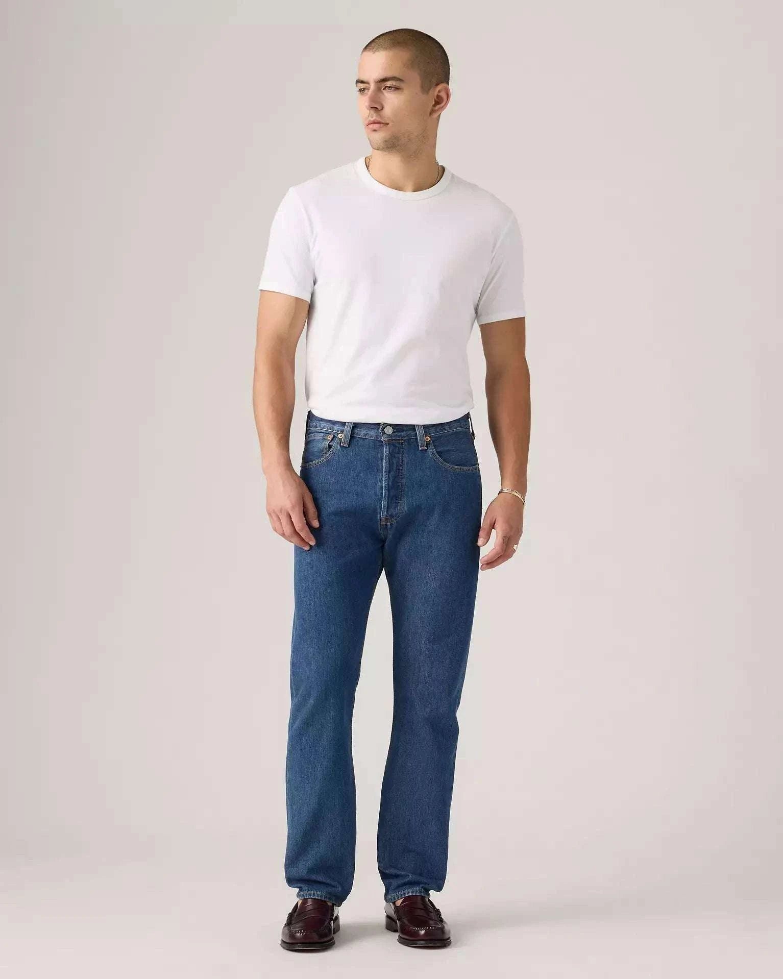 Levi’s men’s 501 Original Stretch Straight Leg Jean- Denim 005013080 Laherradurawwnc.com