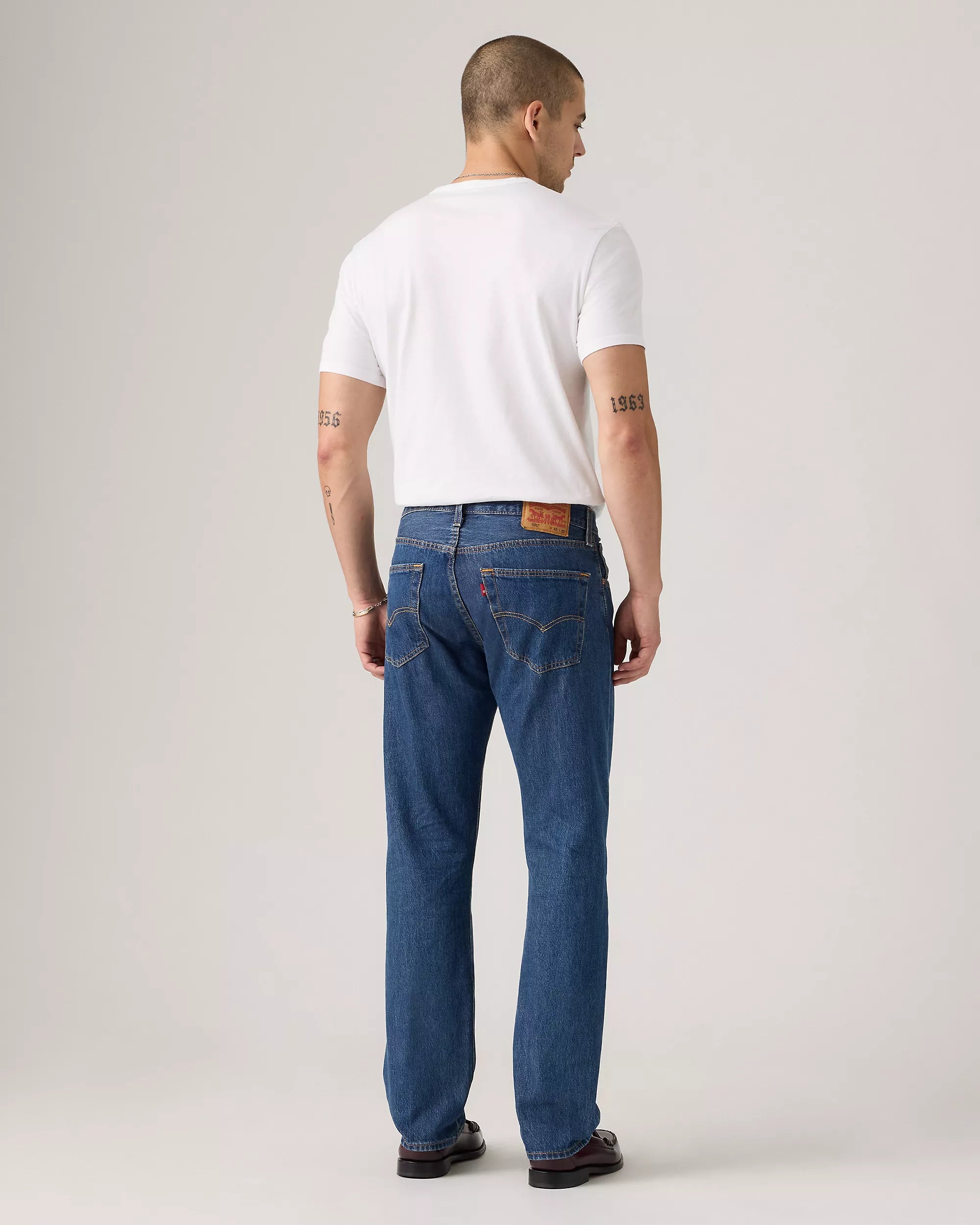 Levi’s men’s 501 Original Stretch Straight Leg Jean- Denim 005013080