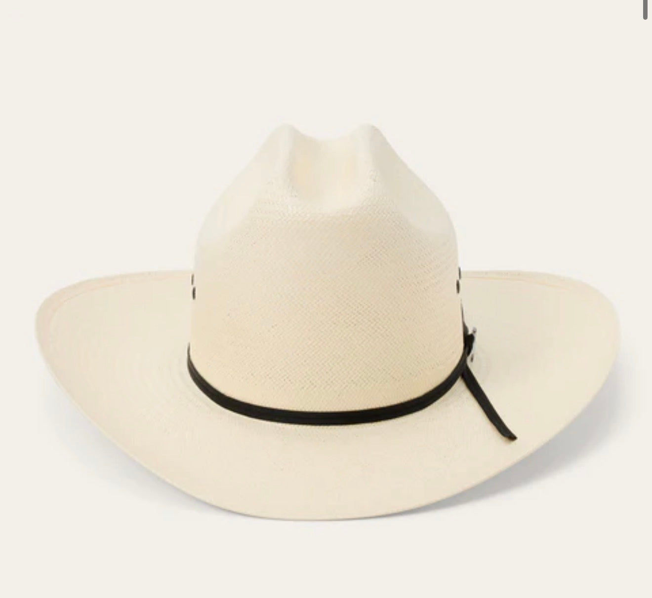 STETSON 10X RANCHER 81 BLACK EVE SOMBRERO SINALOA BRIM 4”