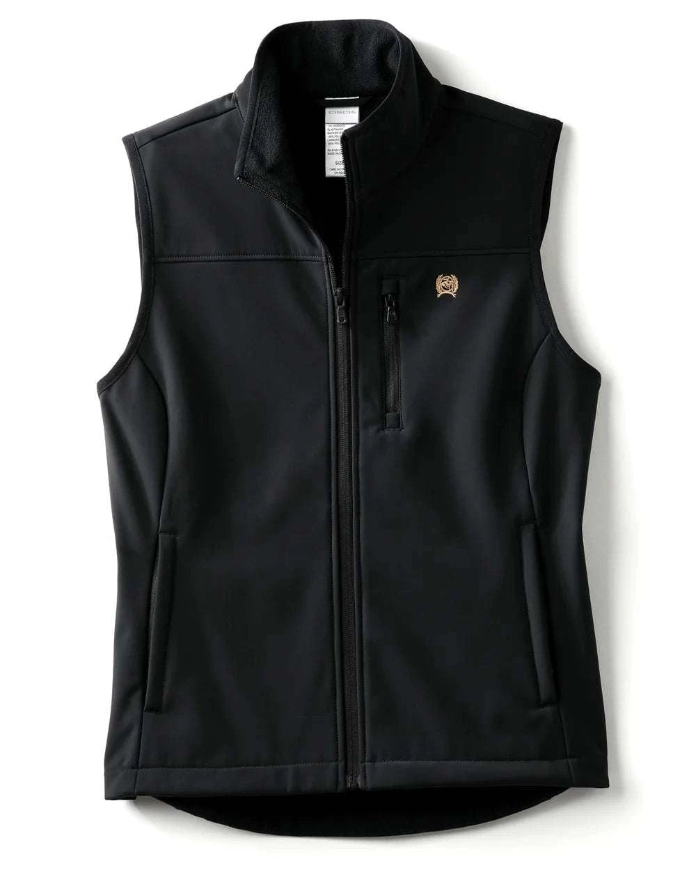 CINCH WOMENS VEST- MAV9922001 BLACK Laherradurawwnc.com