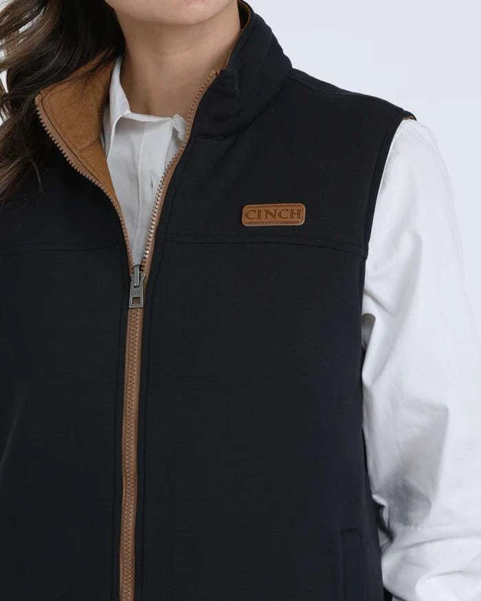 CINCH WOMENS VEST- MAV9923001 BROWN Laherradurawwnc.com