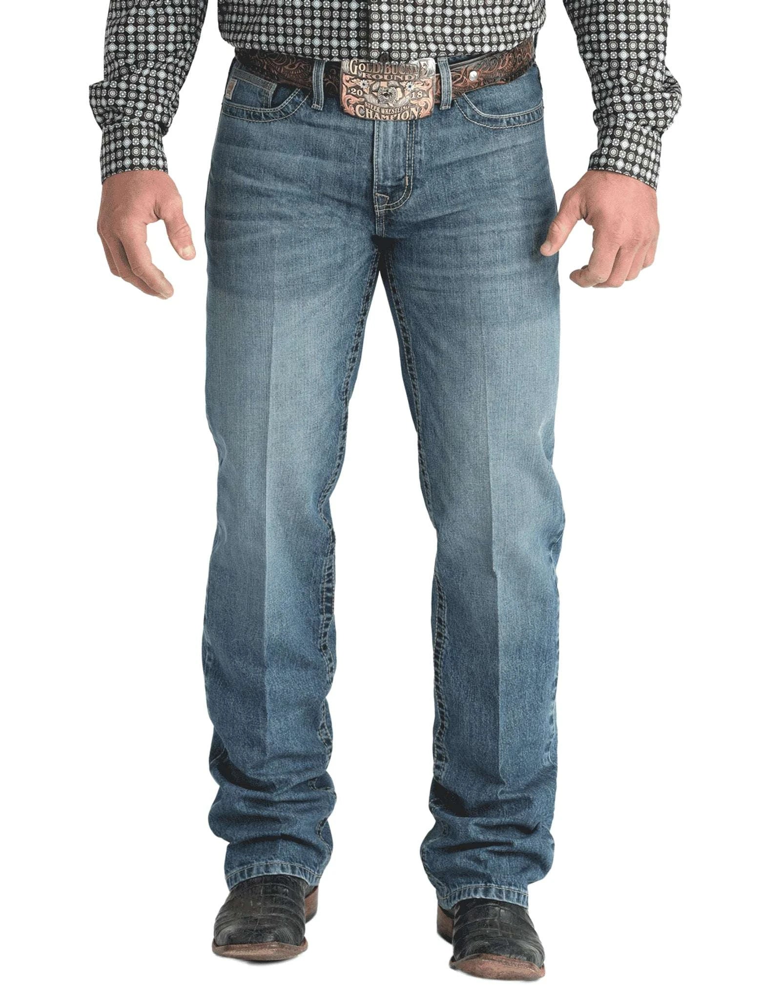MEN CINCH JEAN MIDE ROSE RELAX BOOT CUTE GRANT MID WASH JEAN MB32237001 IMD Laherradurawwnc.com