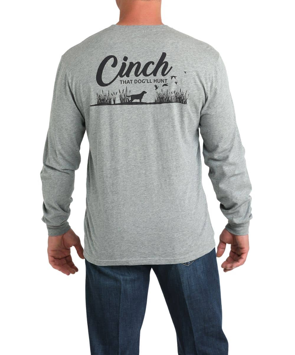 CINCH MEN T-SHIRT MTK1721020 GRY Laherradurawwnc.com