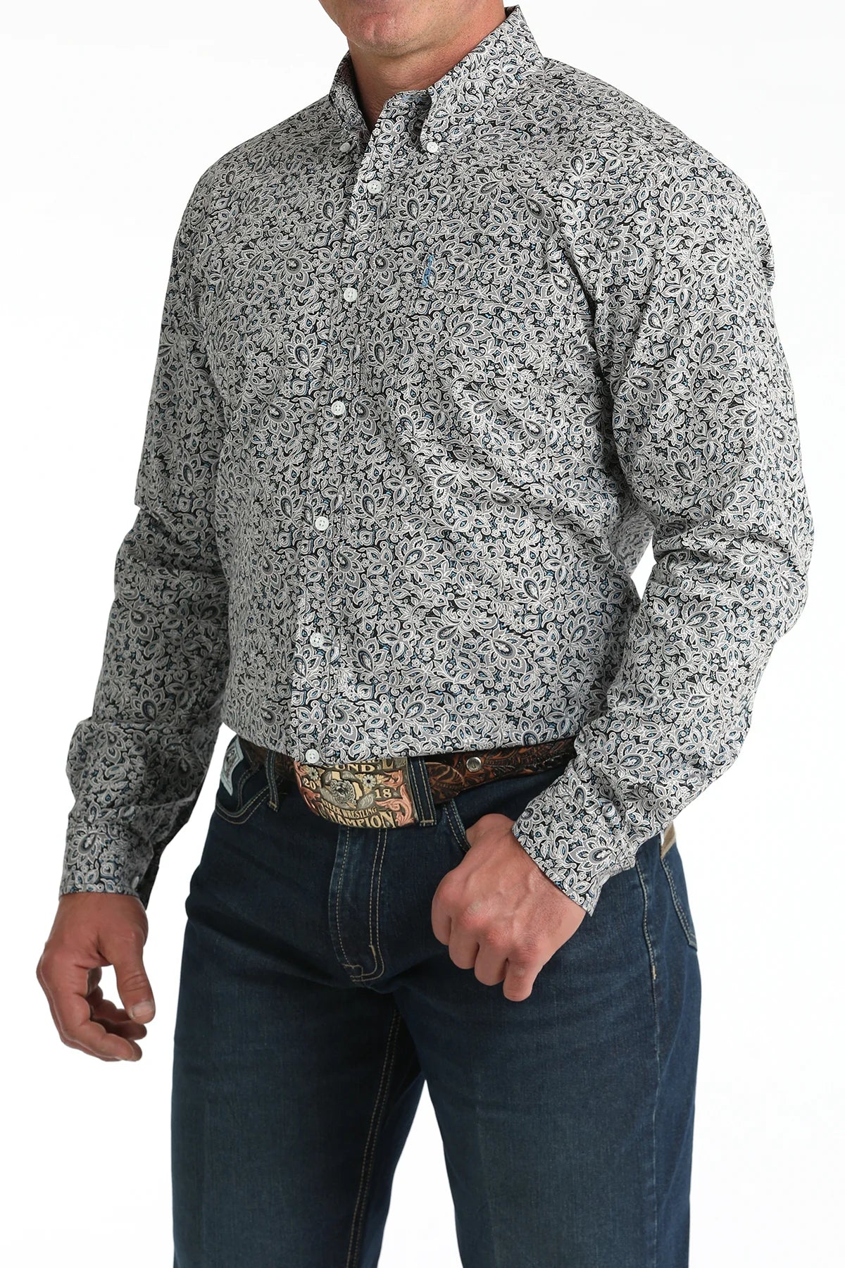 CINCH MEN LS SHIRT MODERN FIT -MTW1347144